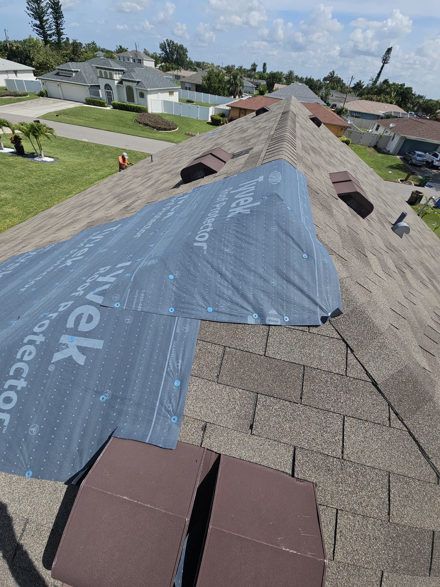 Residential Shingle Repair by Four Peaks Roofing