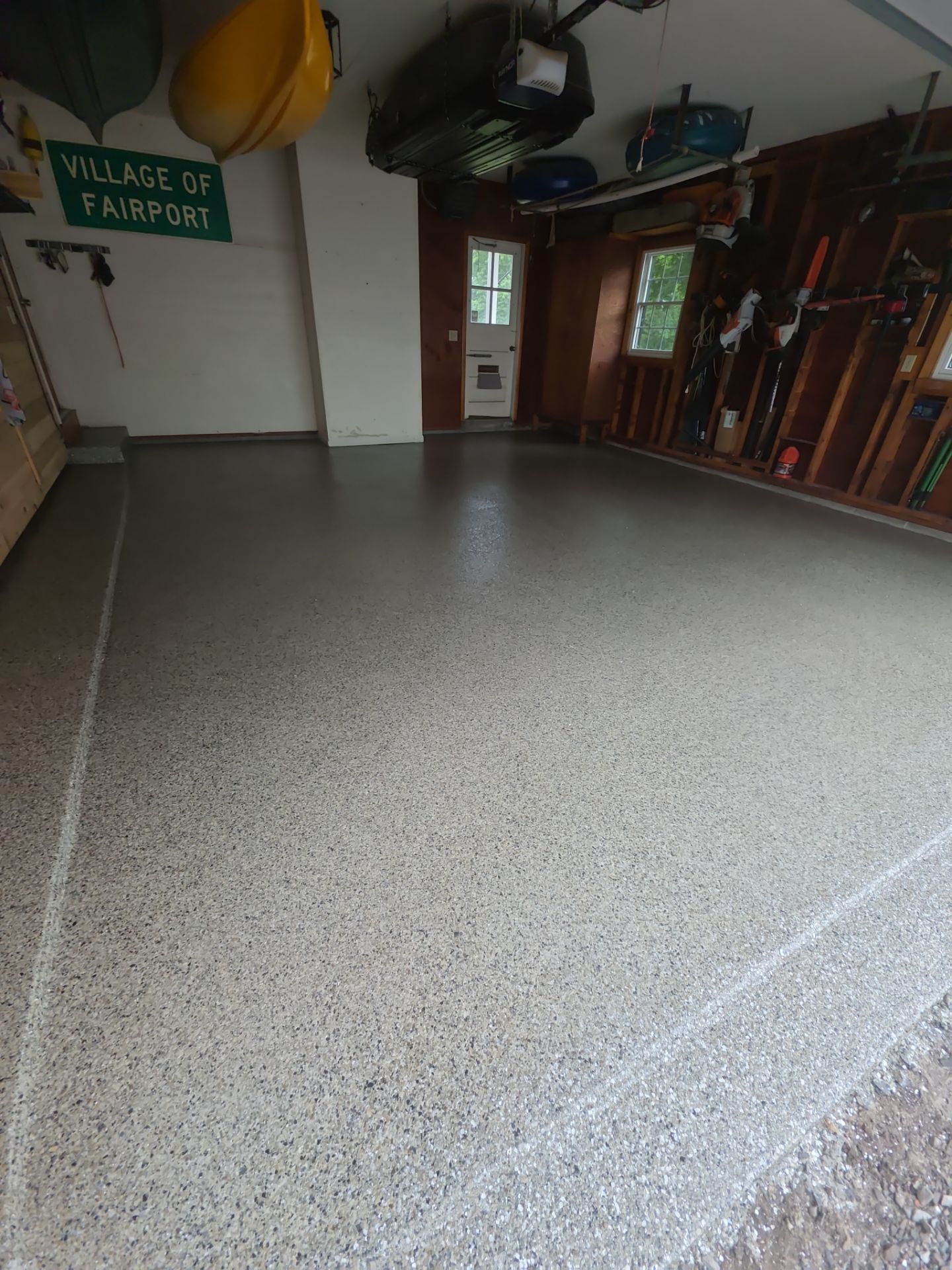 Vintage Bedstone Garage Coating by NG Masonry & Construction LLC