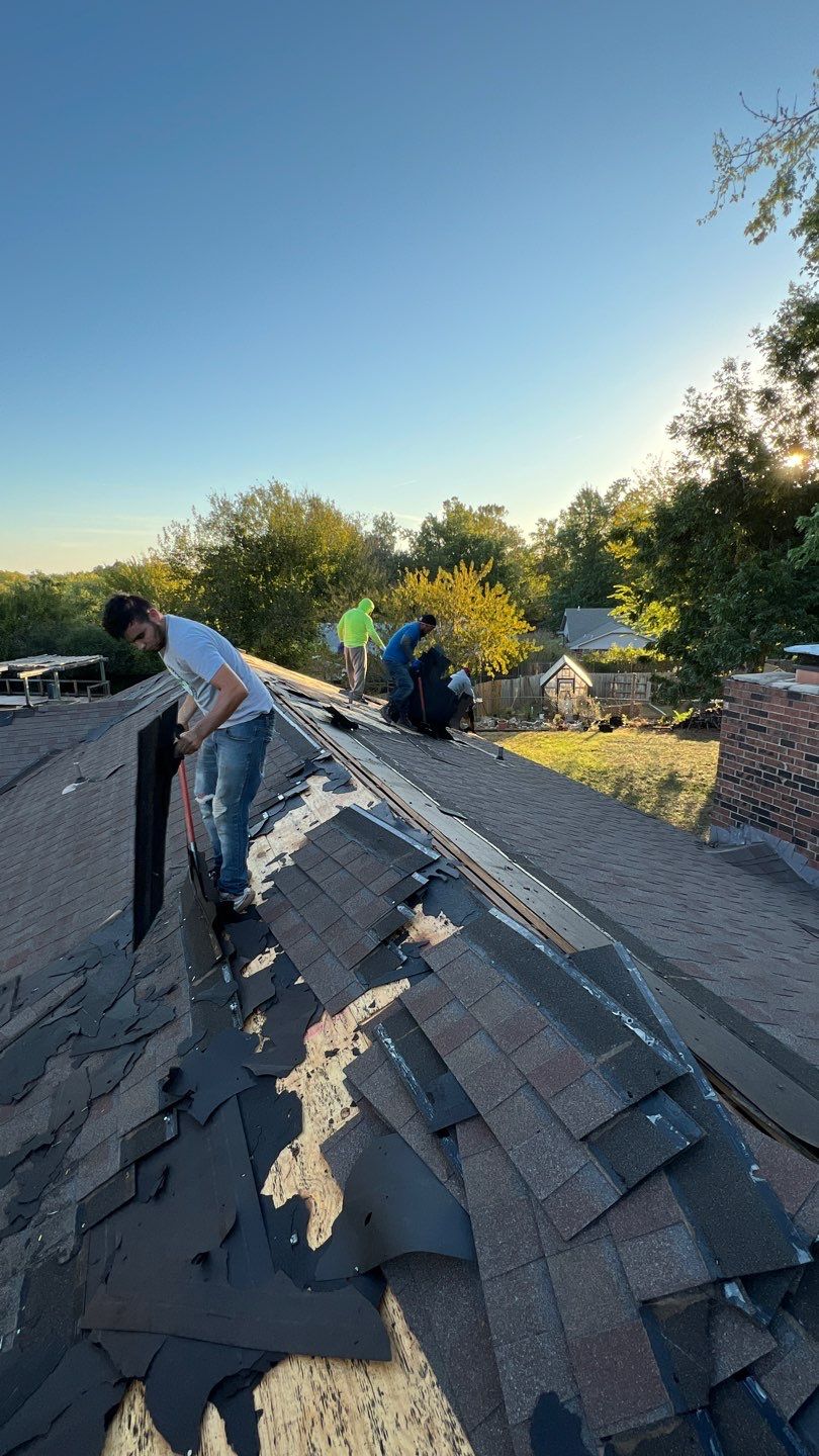 Residential Roofing Installation using GAF Natural Shadow  by A & H Roofing and Contracting