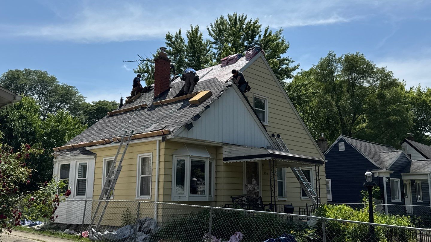 Roof Replacement using Owens Corning Storm Cloud by 180 Contractors