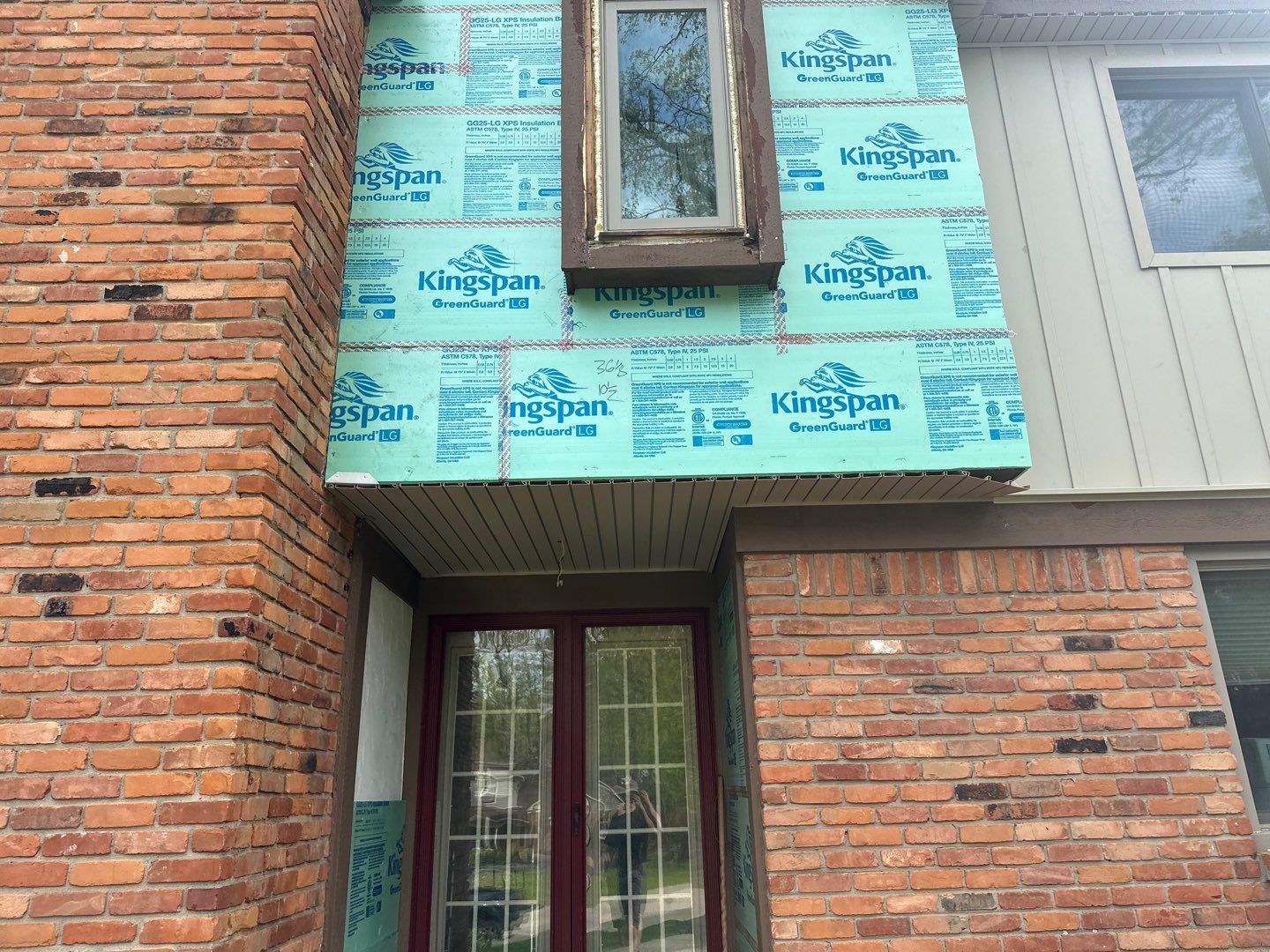 Siding Installation using Alside Monterey Sand by 180 Contractors