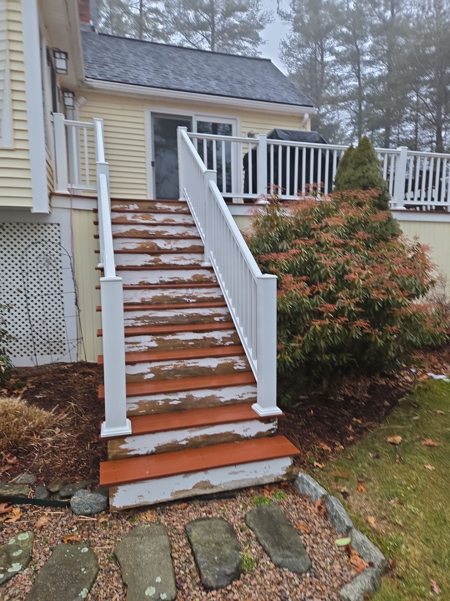 New Deck buit in Medfield MA by UBrothers Construction