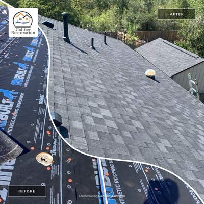 Residential Roof Replacement and Exterior Hail Damage Restoration in Elgin