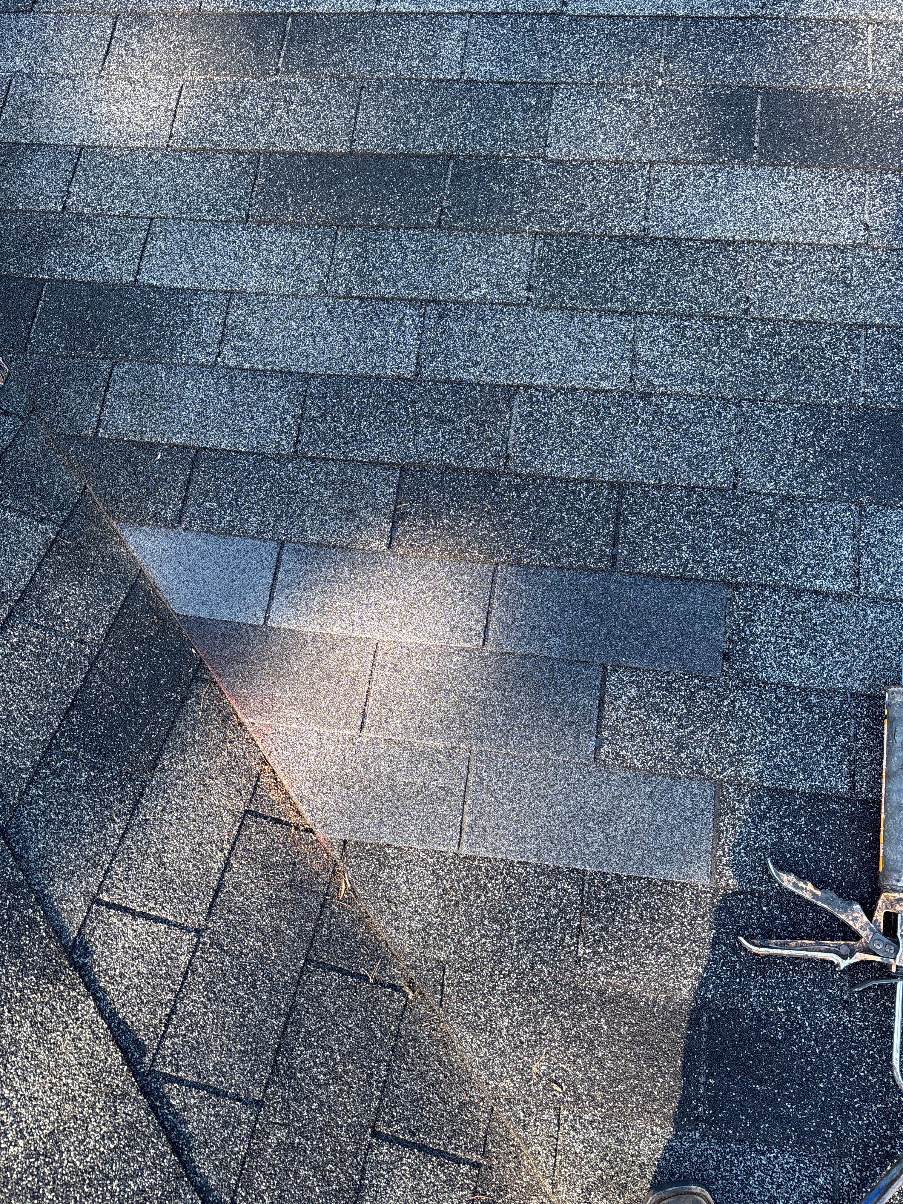 Nail pop by Deerfield Roofing LLC