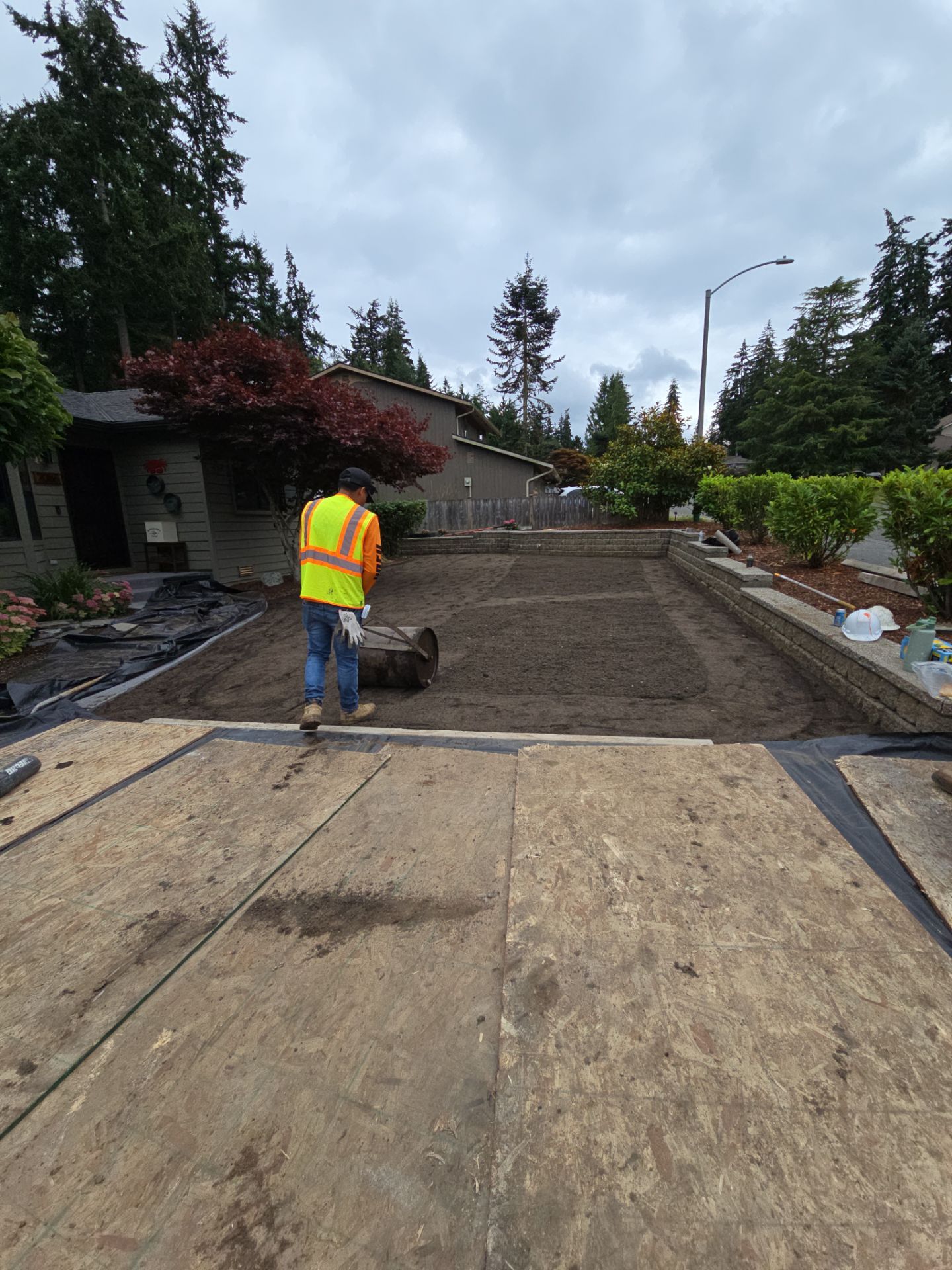 James | Concrete Driveway, Walkway & Stairs/Porch and & Planting by Jireh Asphalt & Concrete Inc 