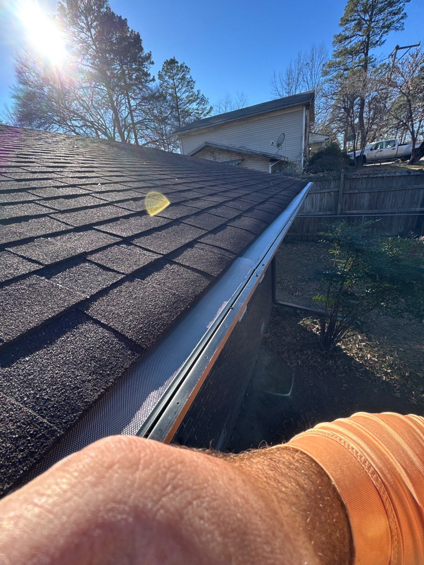 Seamless Gutter Replacement - Mt. Ida, AR by Hostetler Roofing