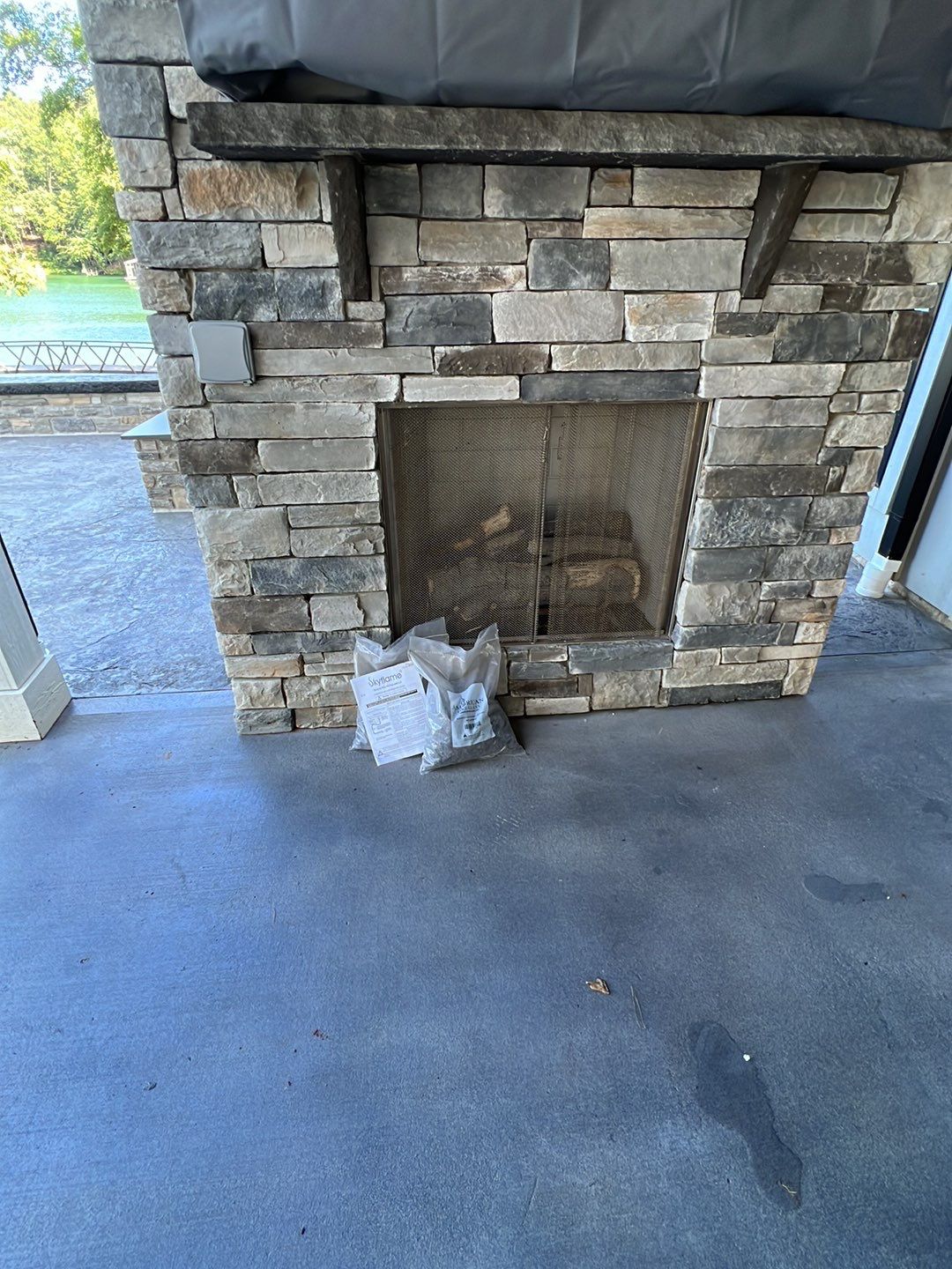 Stamped Concrete Patio by Xtreme Concrete Services