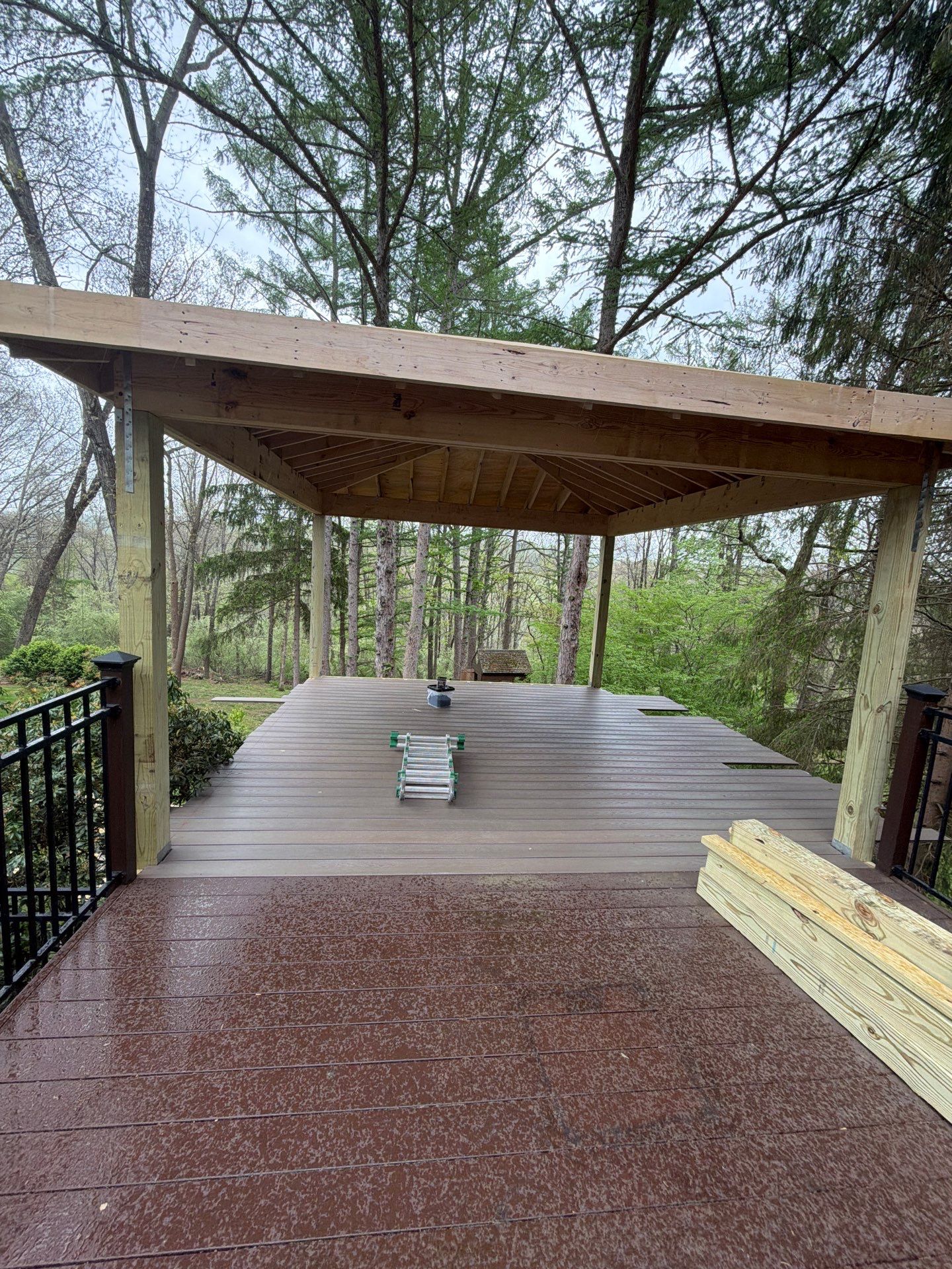 New Deck With a Screened In Porch In Mendham, New Jersey by deck guardian