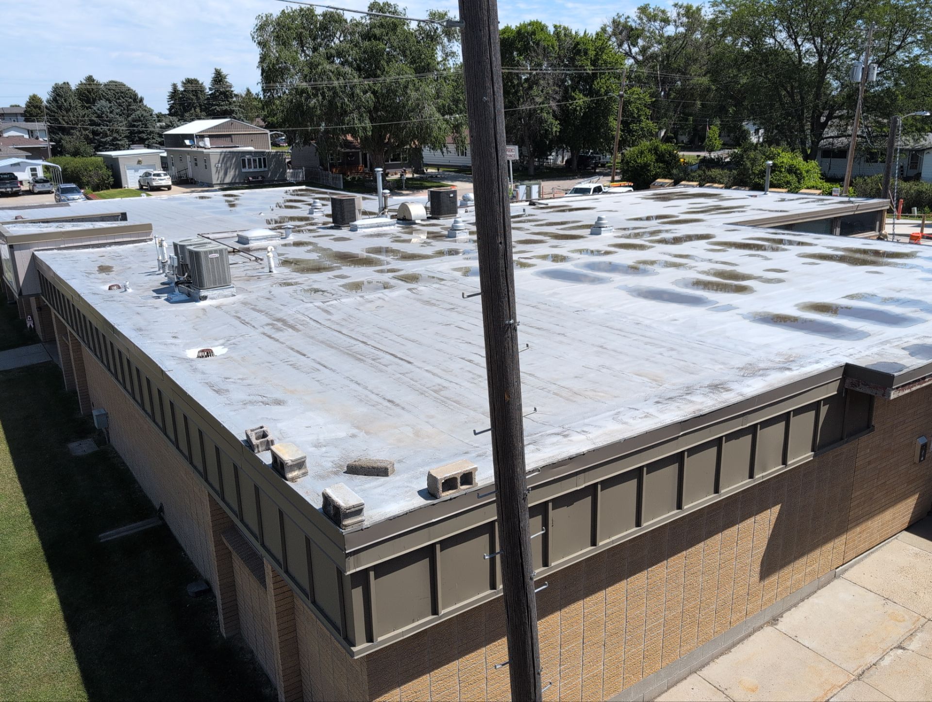 Roof Restoration – Gordon Memorial Hospital by Tillotson Enterprises