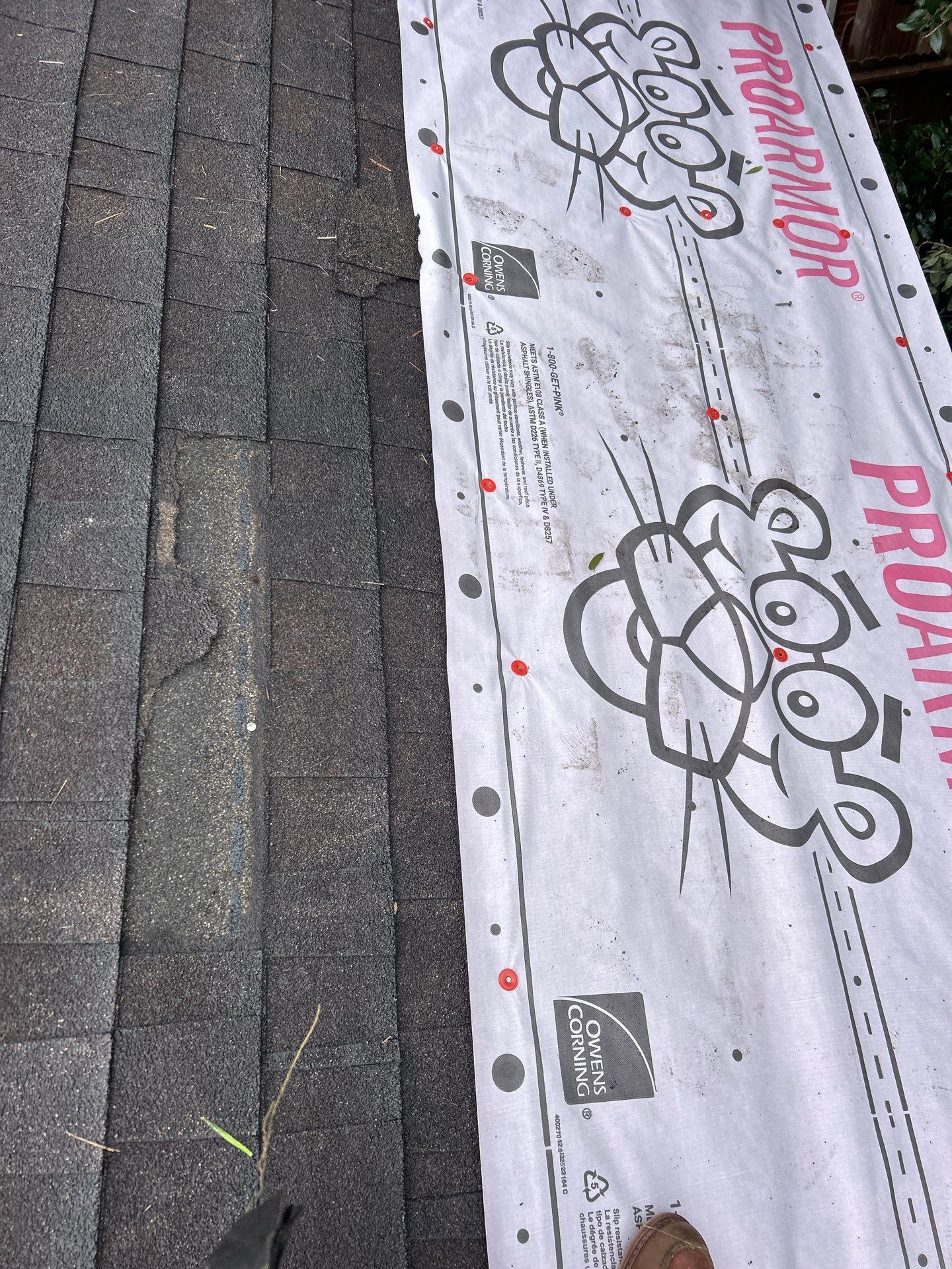 Residential Roofing Repair using Owen's Corning Duration (Lifetime) Shingles by Roof Repair Services LLC