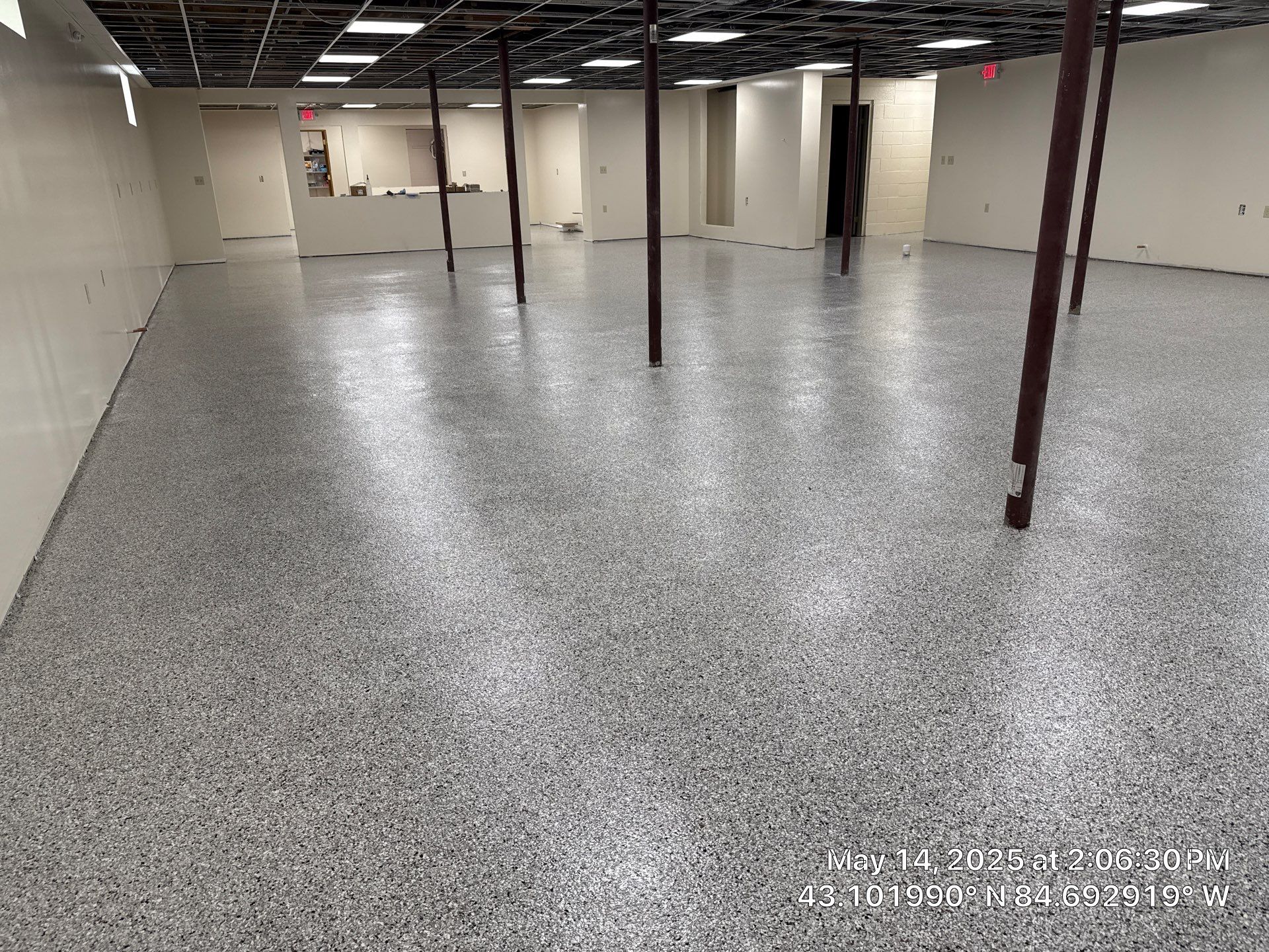 Project in Maple Rapids by Wise Coatings of Central Michigan