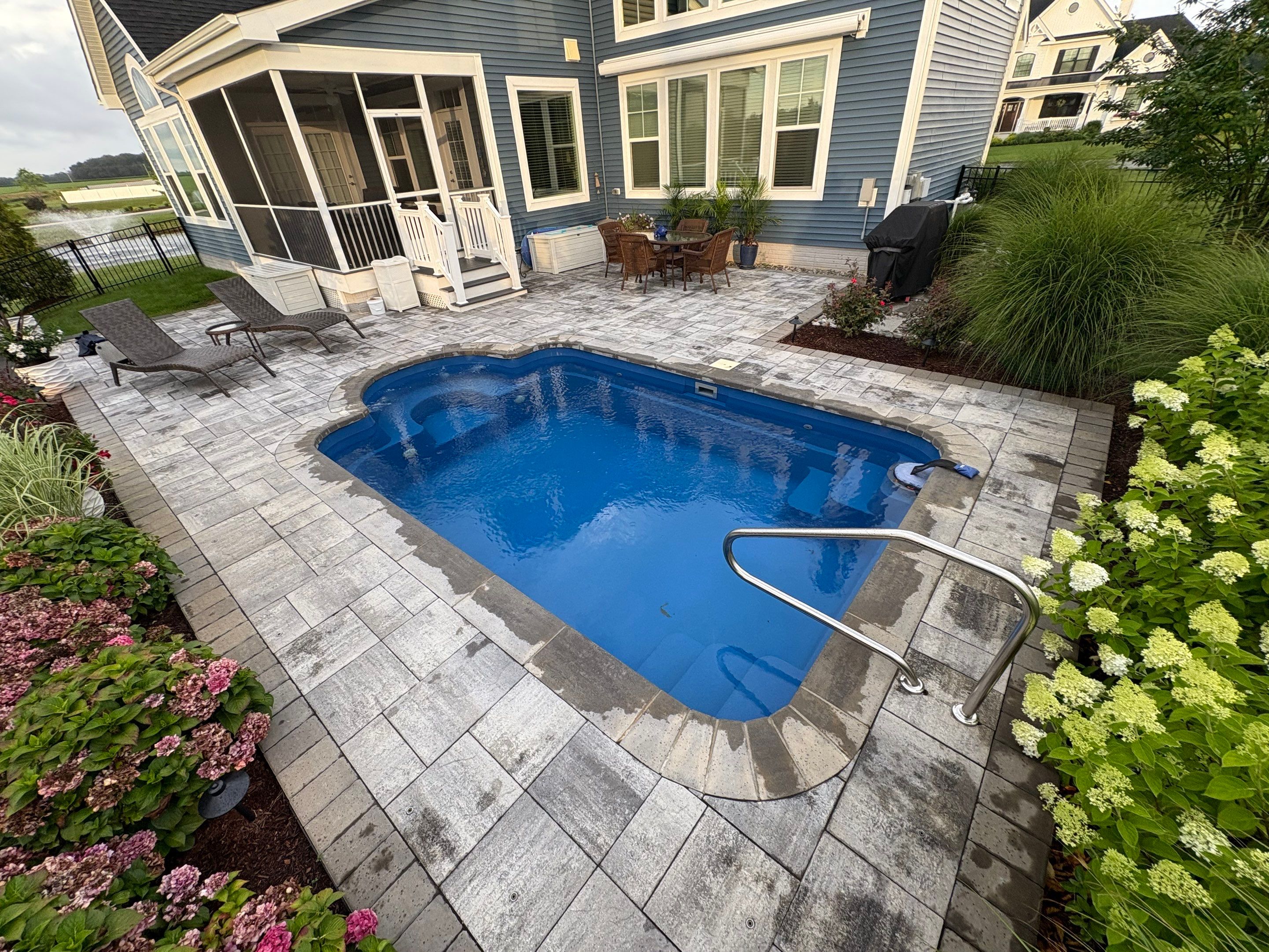 Project in Lewes by Pools & Spas Unlimited of Milford 