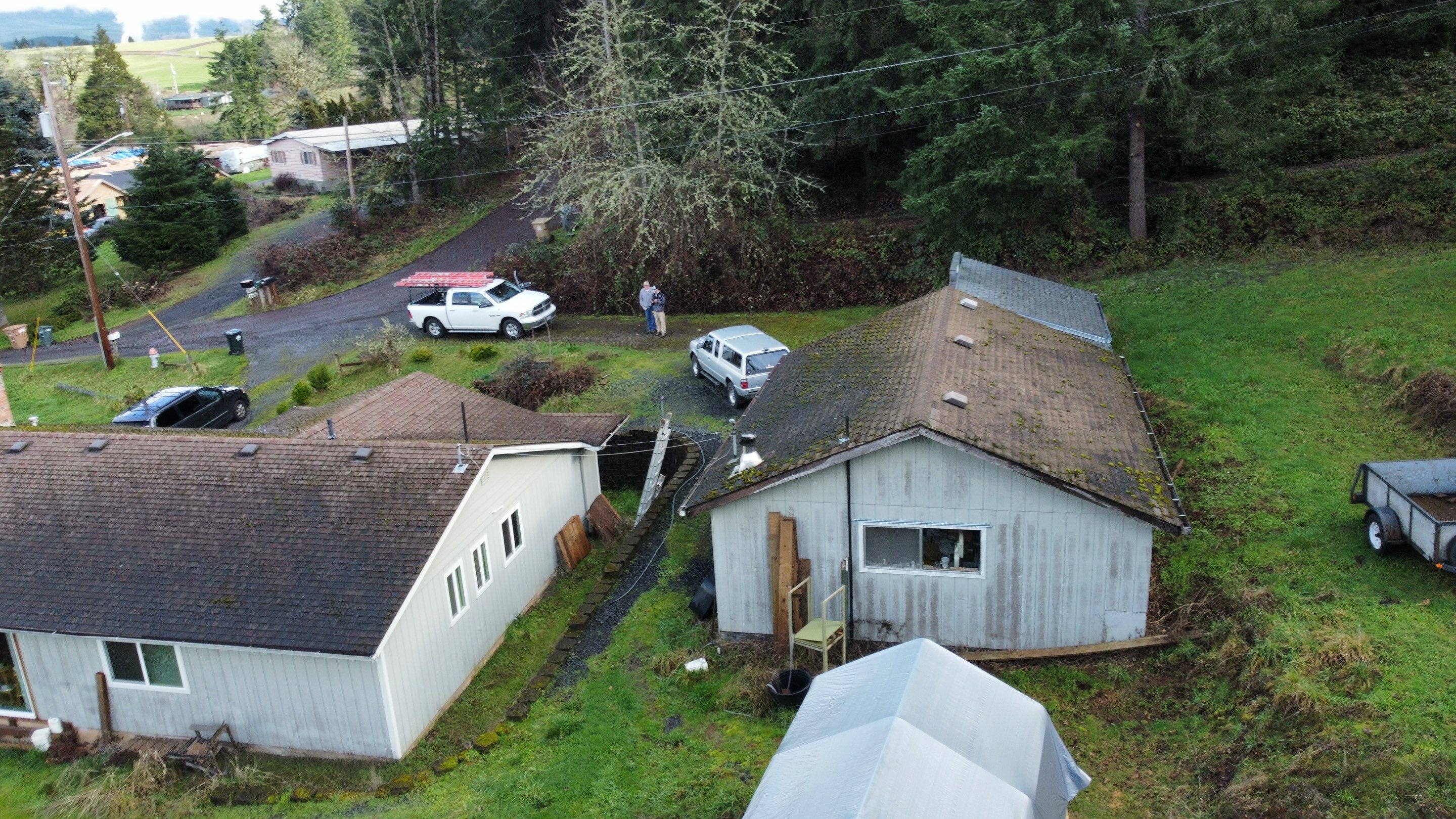 Residential Roofing Installation using IKO Dynasty (Color: Frostone Grey) by Orezona Building & Roofing Company, Inc.