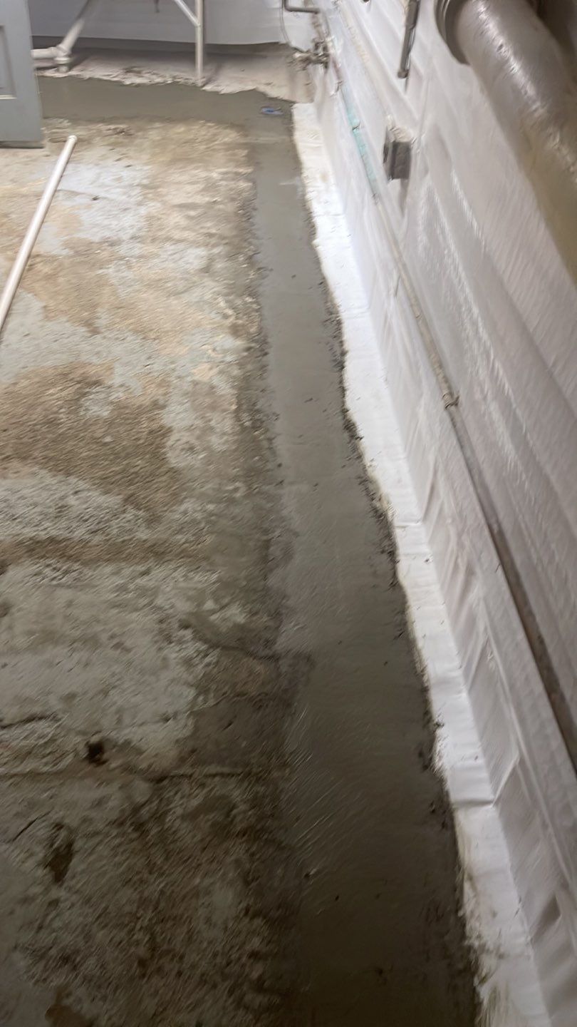 Interior Waterproofing with Steel Beam Reinforcement and Brick Tuckpointing by Toledo Basement Repair