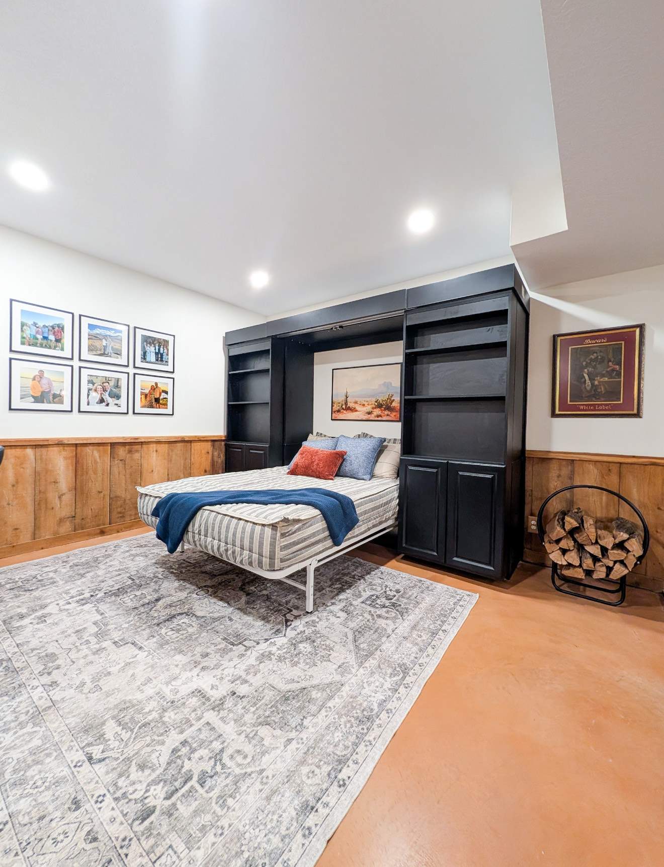 Basement Floor Remodel with Haven Reno KC by Big Red Decorative Concrete, LLC