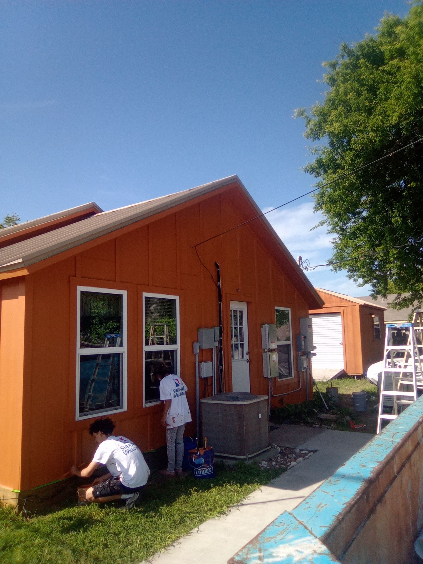 Vinyl to Hardie by Bayfront Roofing and Construction