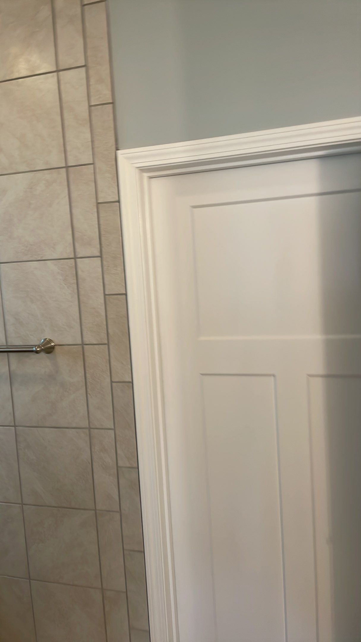 Bathroom Remodel using Decorative Tile by Footprints Floors of Coastal Carolina