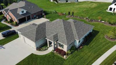 Residential Roofing Installation using TAMKO TITAN WEATHERED WOOD