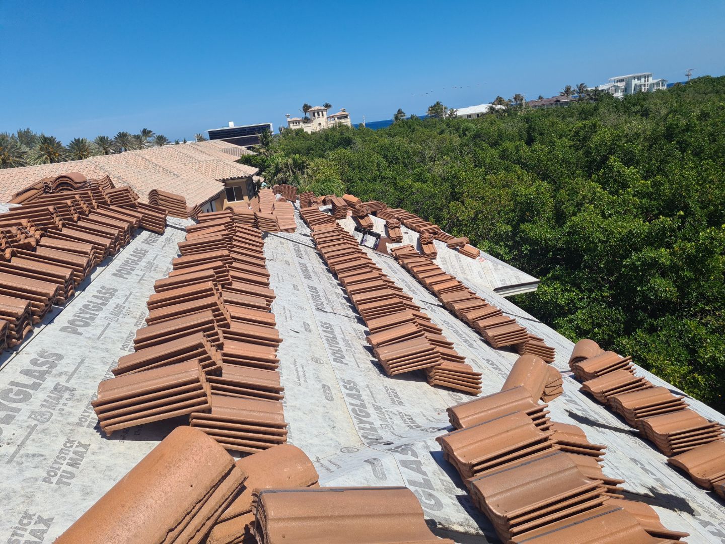 Residential Roofing Installation using Eagle Roofing Tile by BLUES BROTHERS ROOFING