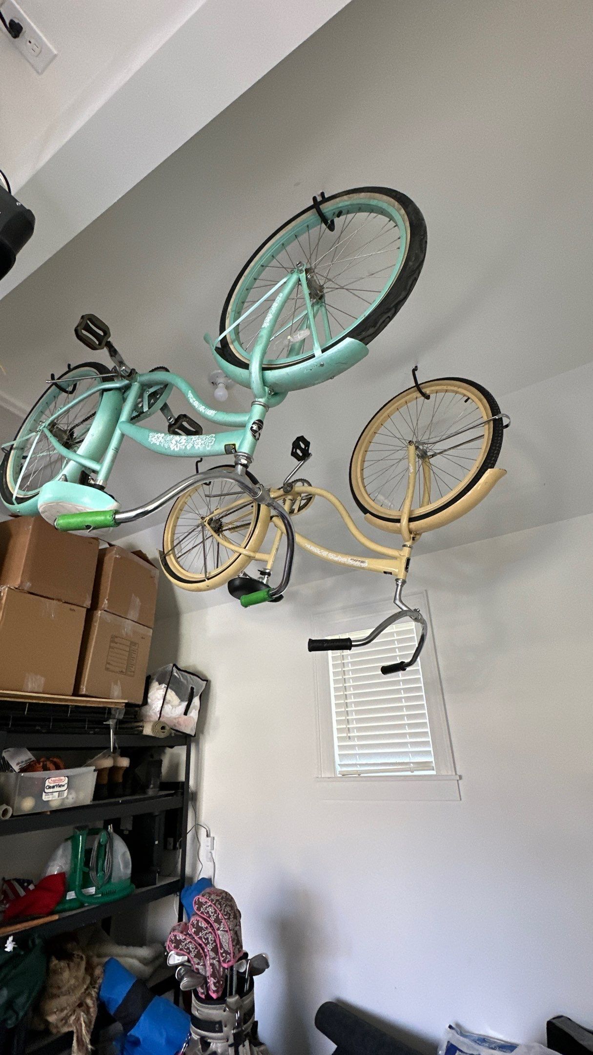 Steven S. not only transformed his garage but also his closet by Banner Garage