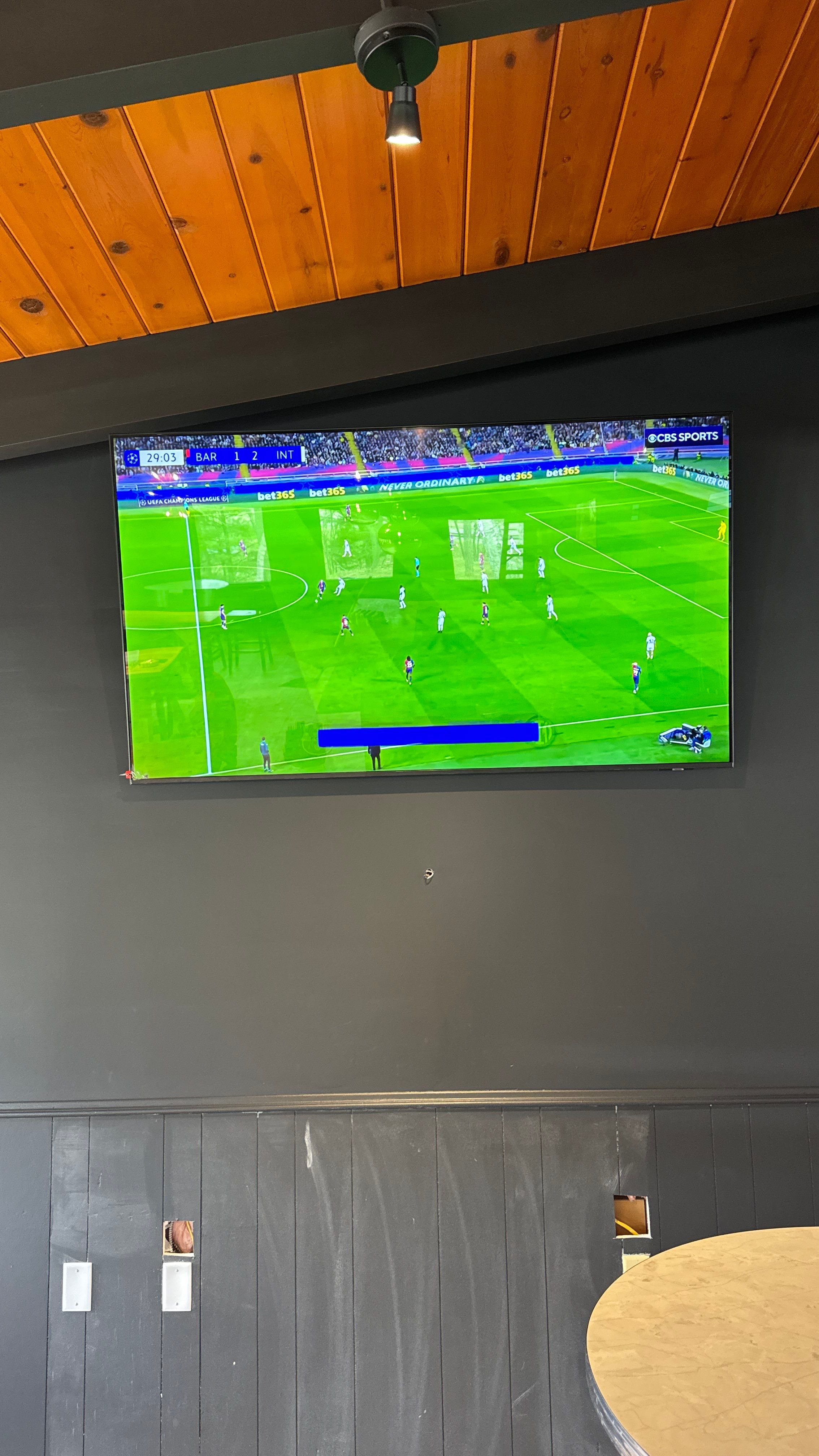 Lakeside Bar AV/POS/DATA install by AVSi