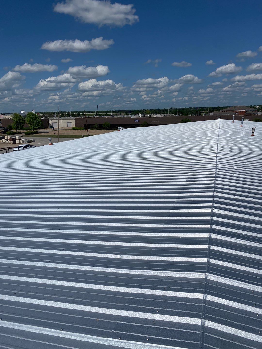 Metal Roof Project in Tulsa by Decor Roofing & Restoration