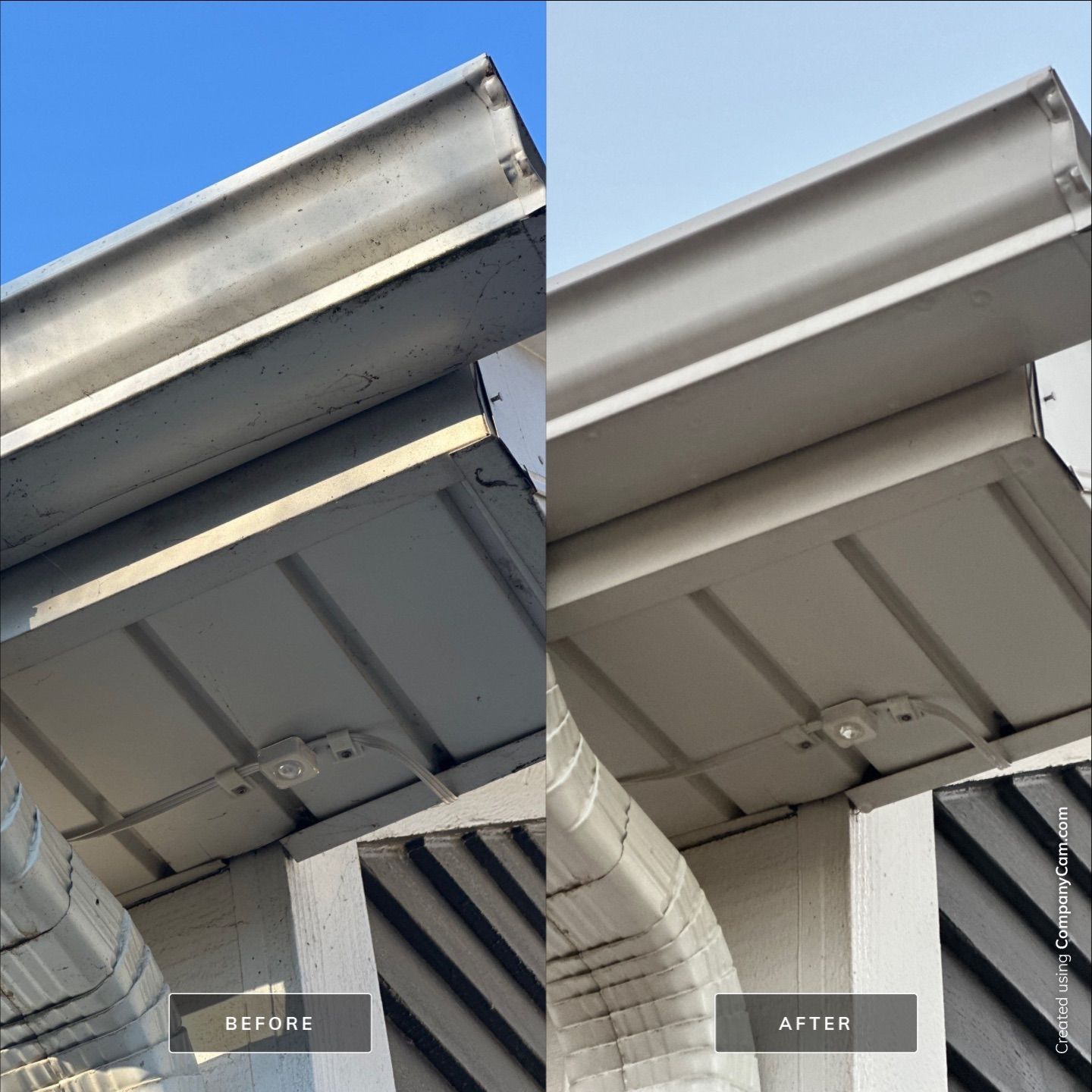 Project in South Elgin by Simmons Power & Soft Washing