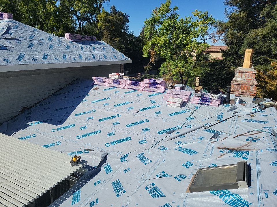 Residential Roofing Installation using Owens Corning Roofing Shingles by Byers Enterprises 