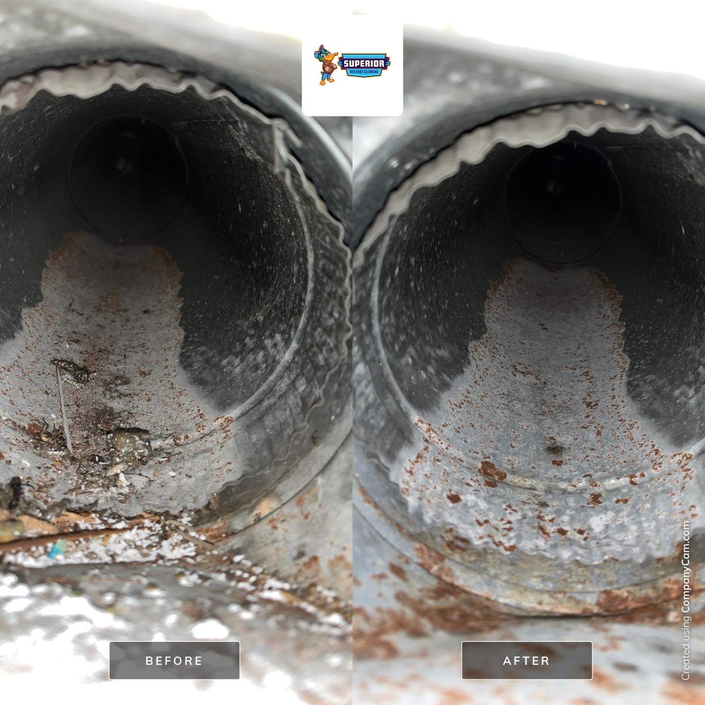 Air Duct Cleaning With a Vacuum Truck in Coraopolis, PA by Superior Air Duct Cleaning