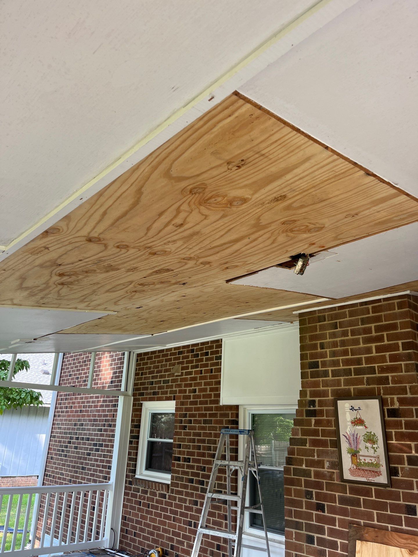 Roof and Porch Repair by Karcher Roofing & Construction