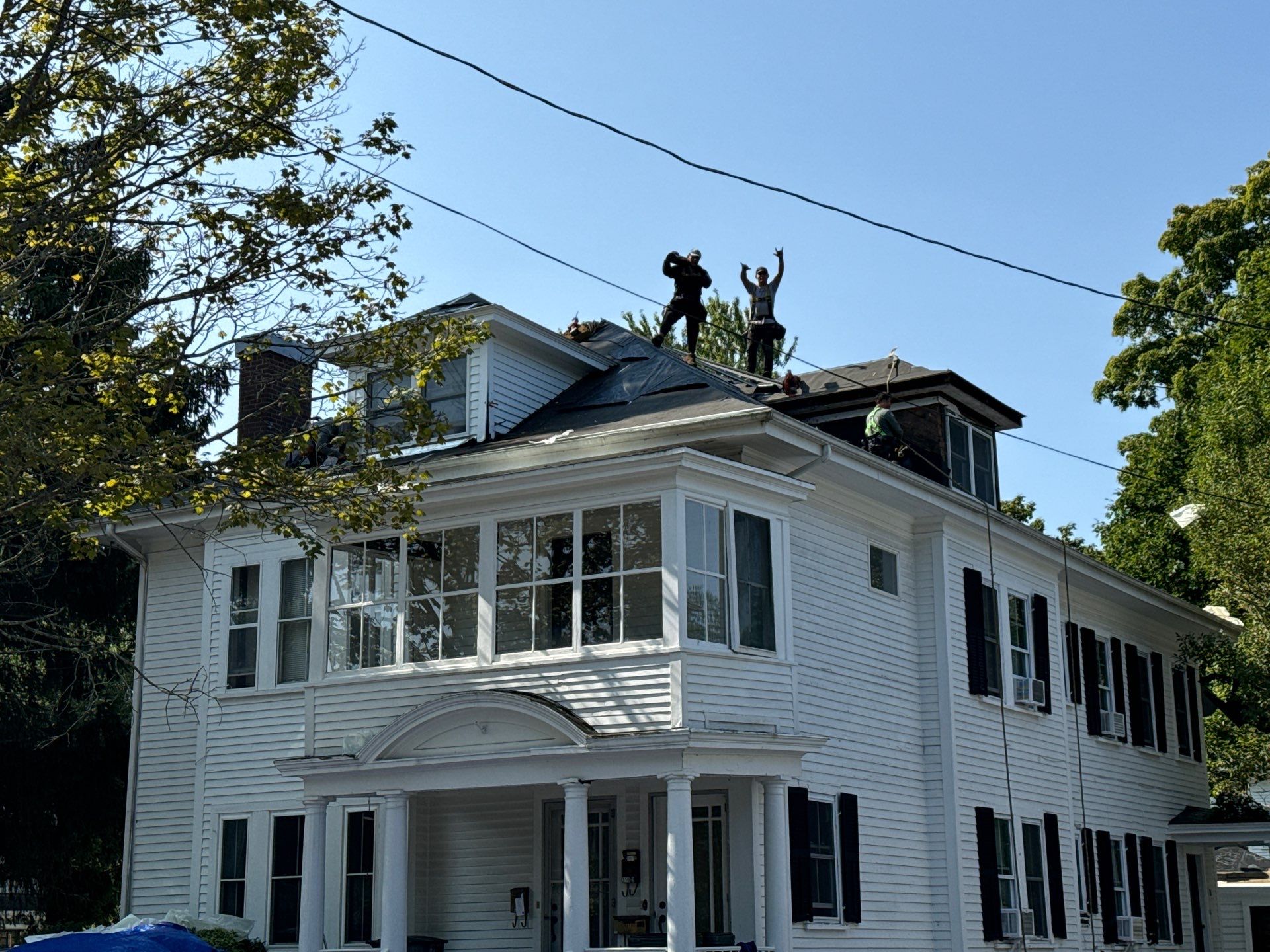 Beautiful Portsmouth Reroof by Tall pine roofing