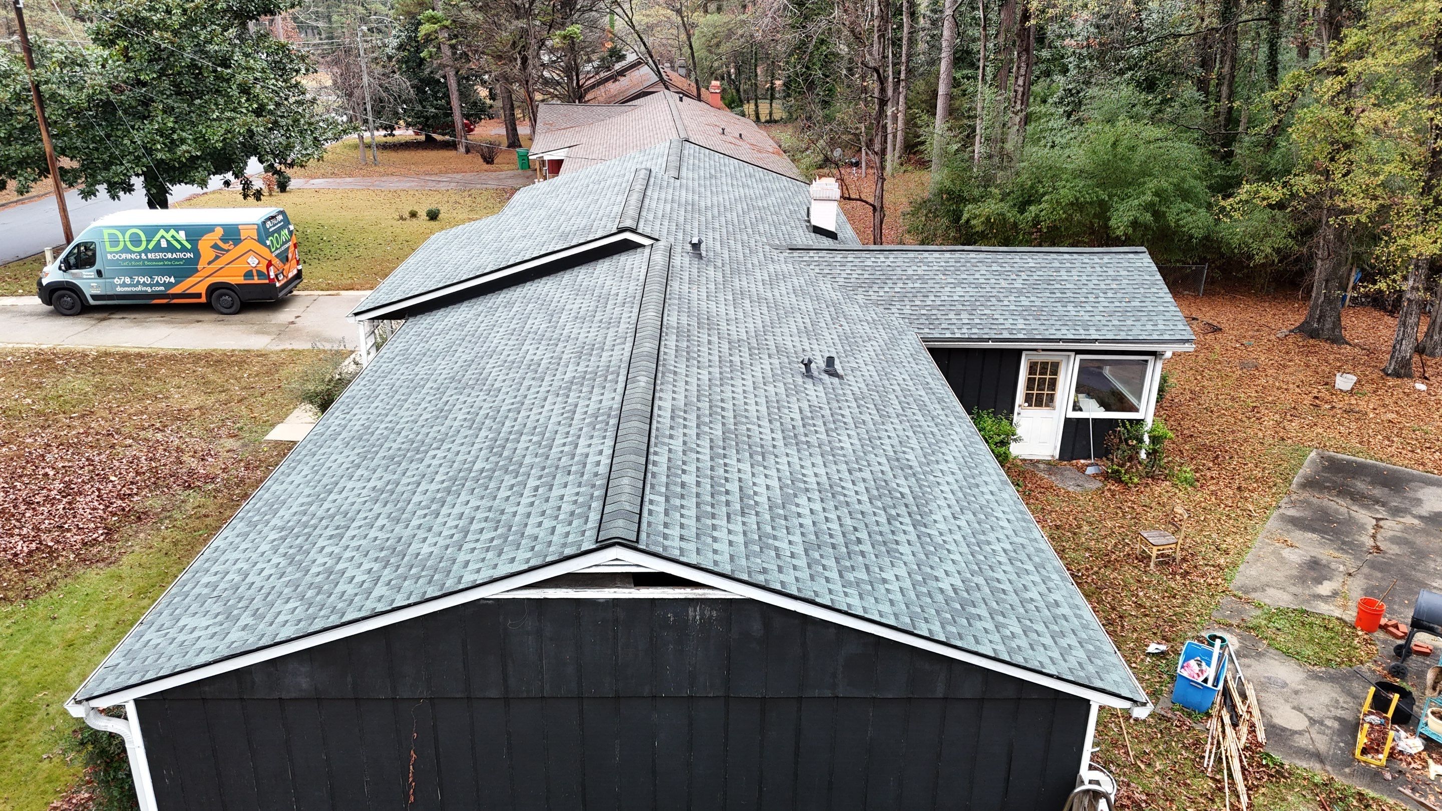  Rampart Pl Stone Mountain Roof Replacement  by Dom Roofing & Restoration