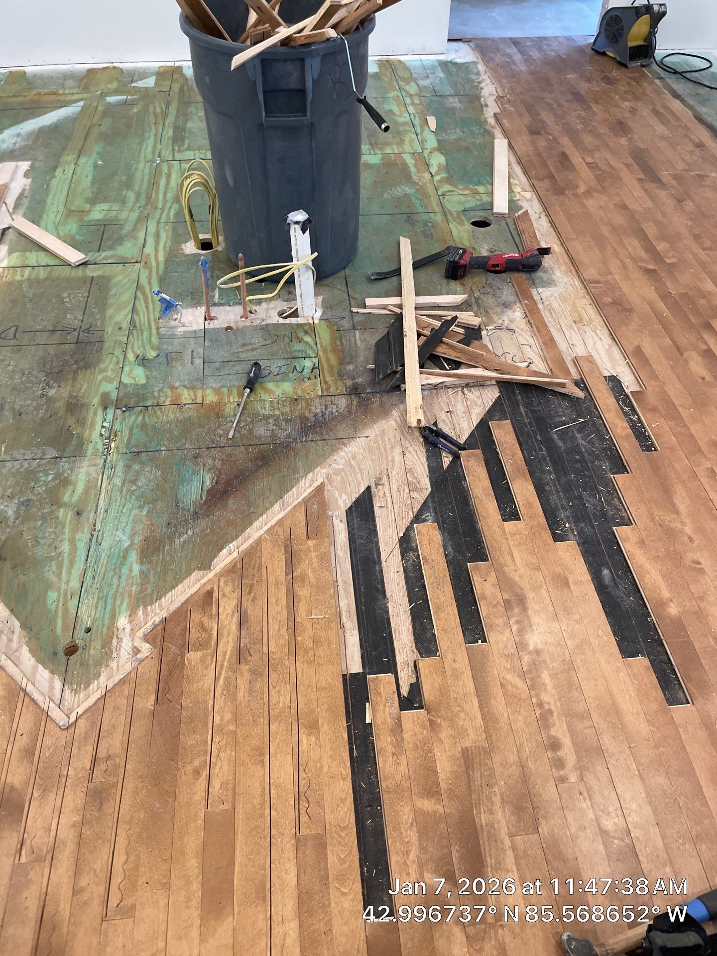 This refinish is UNRECOGNIZABLE! by RTBaldwin Hardwood Floors