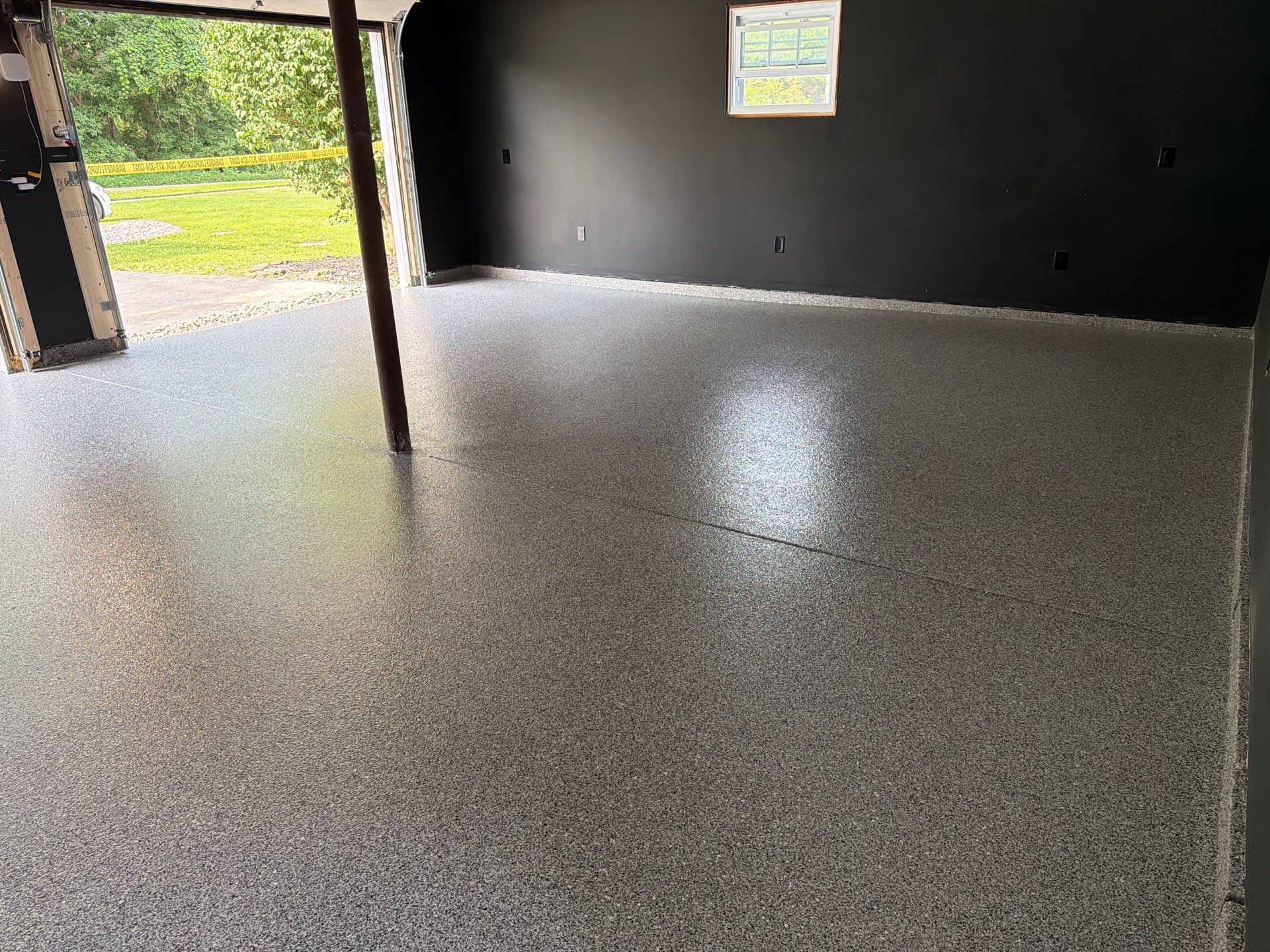 Earth Effects Stardust Garage Coating by NG Masonry & Construction LLC