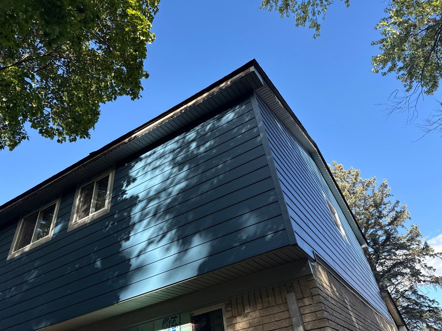 Siding Replacement using Ascend Laguna Blue by 180 Contractors