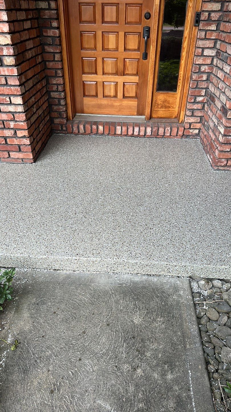 Garage + Porch Project in Pittsburgh by Floors in a Day, Inc