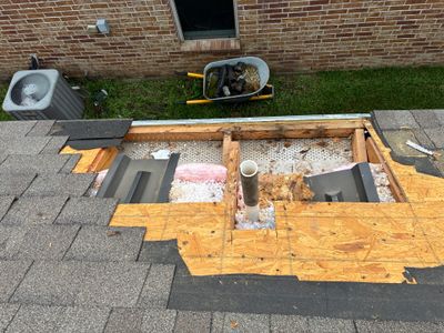 Residential Roofing Repair using Owen's Corning Duration (Lifetime) Shingles