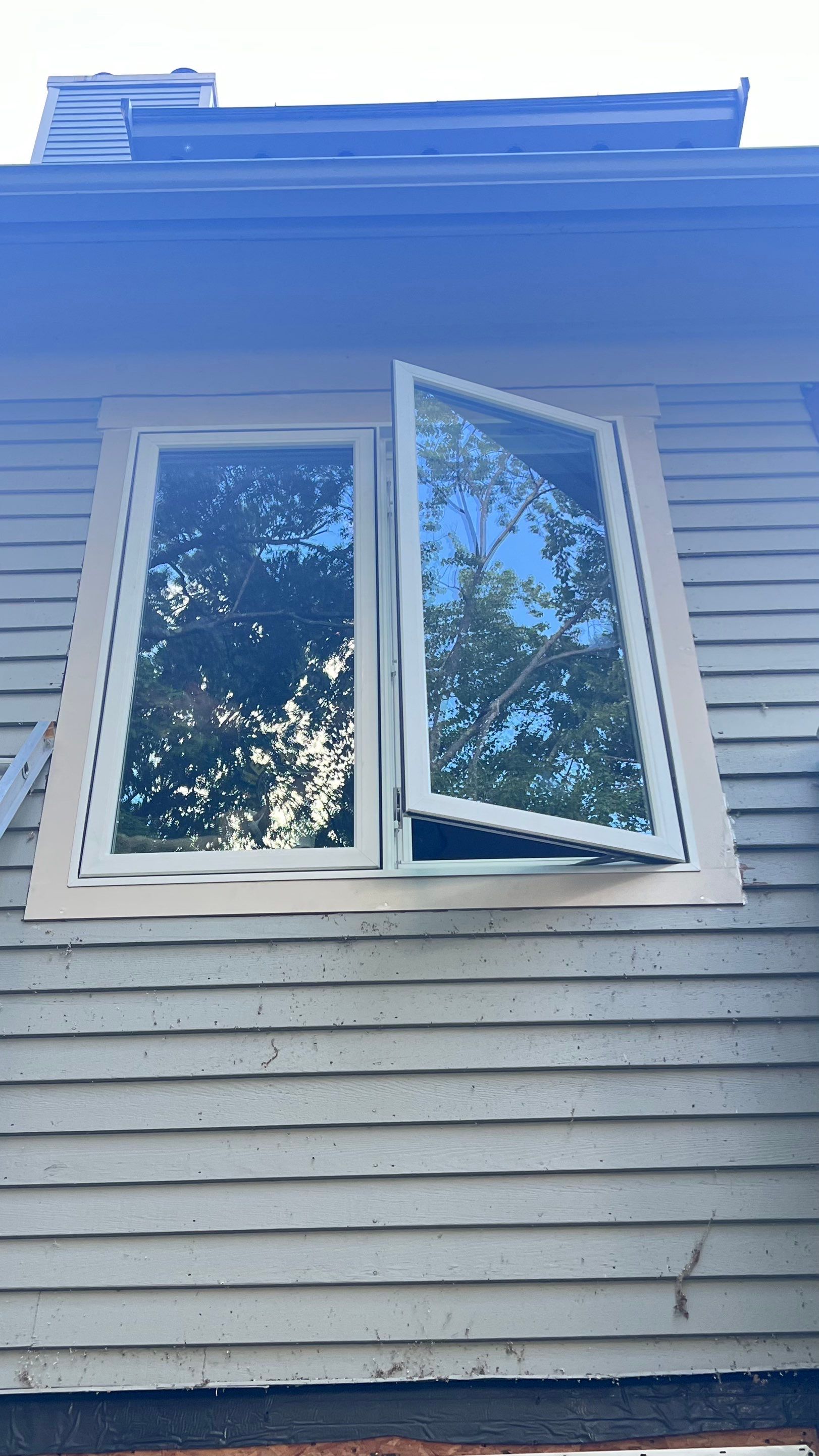 Window Installation using Classic New Construction Windows by Sensible Home Solutions