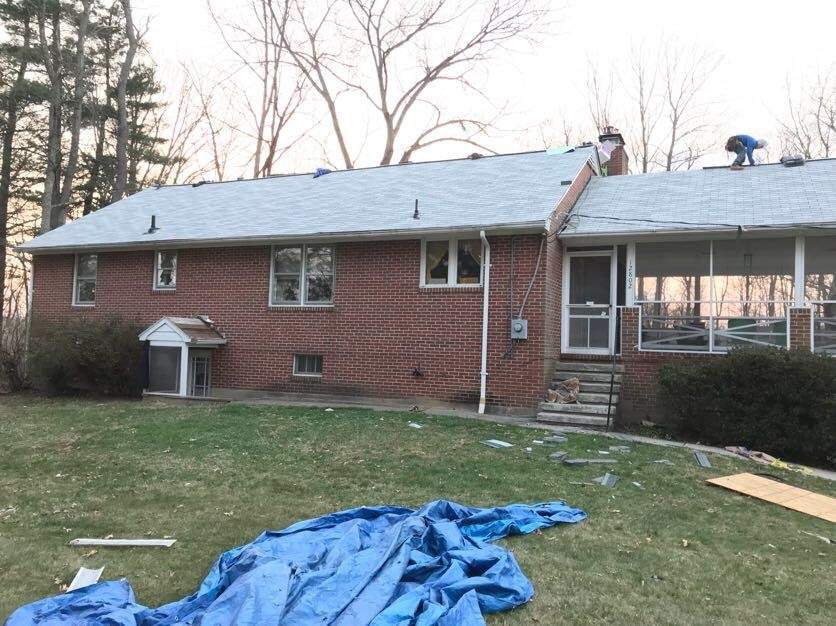 Residential Roofing Installation  3 Tap Shingles by Alpha Design Services