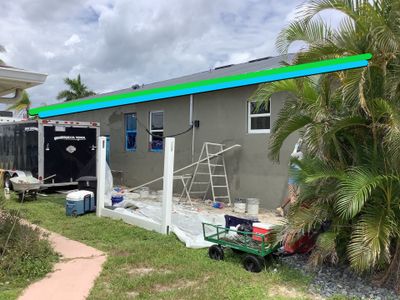 Decorative Soffit and Fascia Upgrade in Matlacha