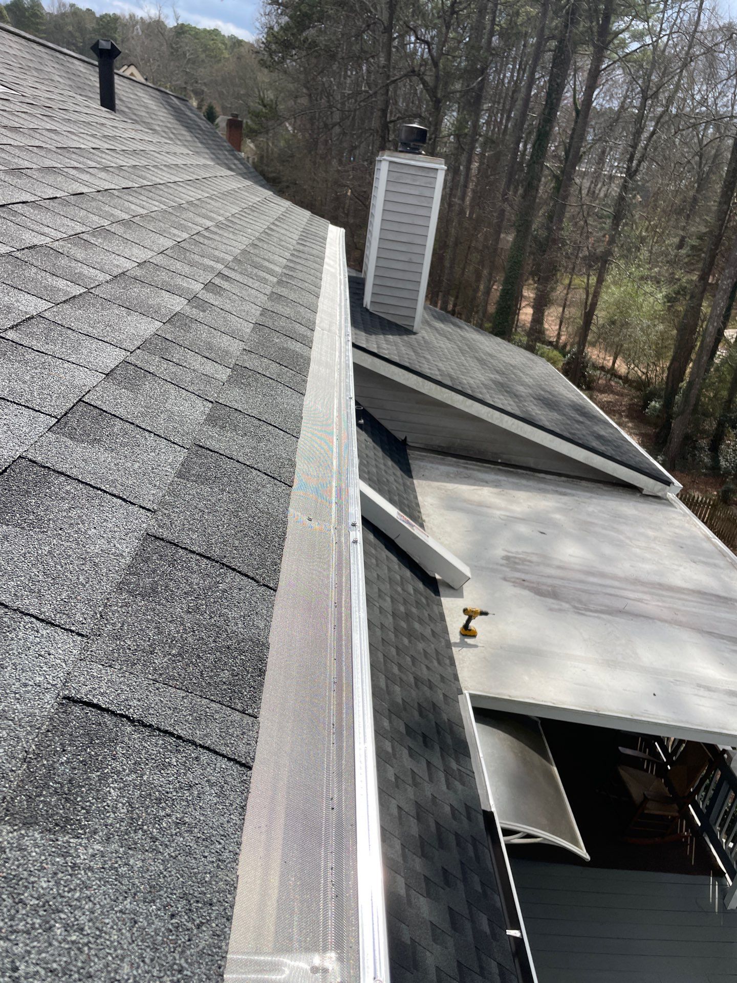 Roof Replacement Gutters & Downspouts by Deerfield Roofing LLC
