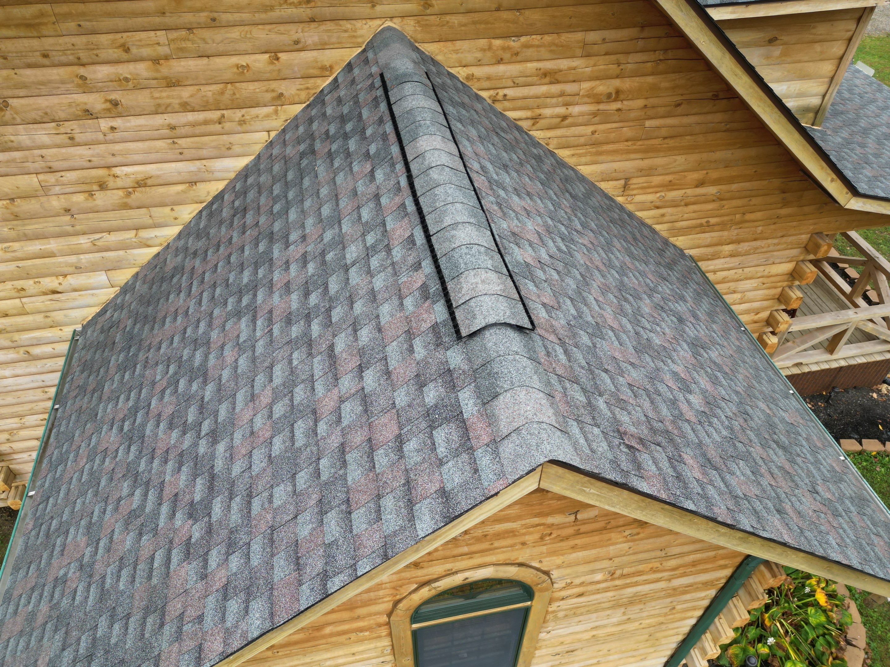 Residential Roofing Installation using Timberline HDZ Shingles - Williamsburg Slate by RoofX 
