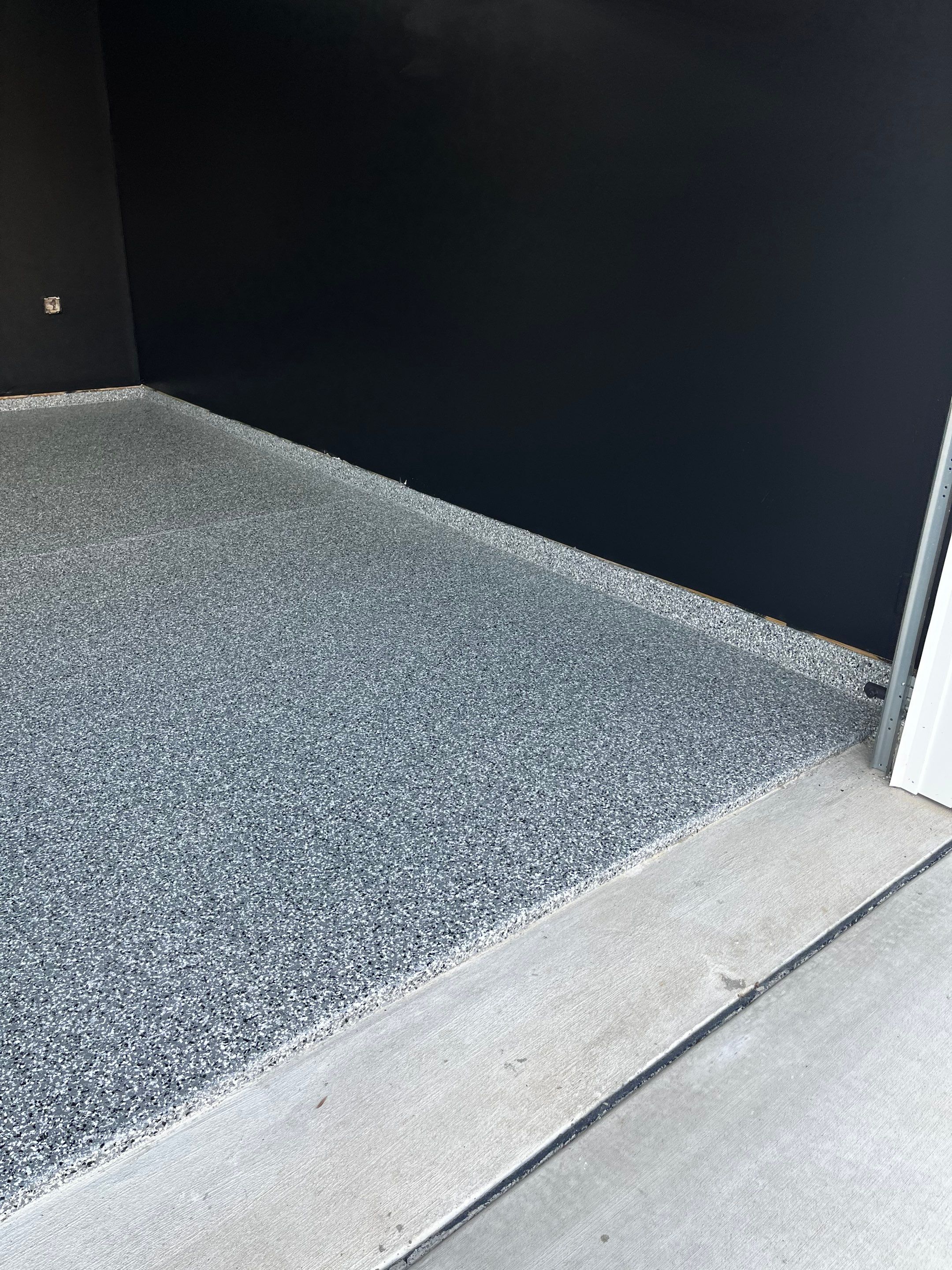 Garage Floor Coating using Wombat by My Garage Floor Guys