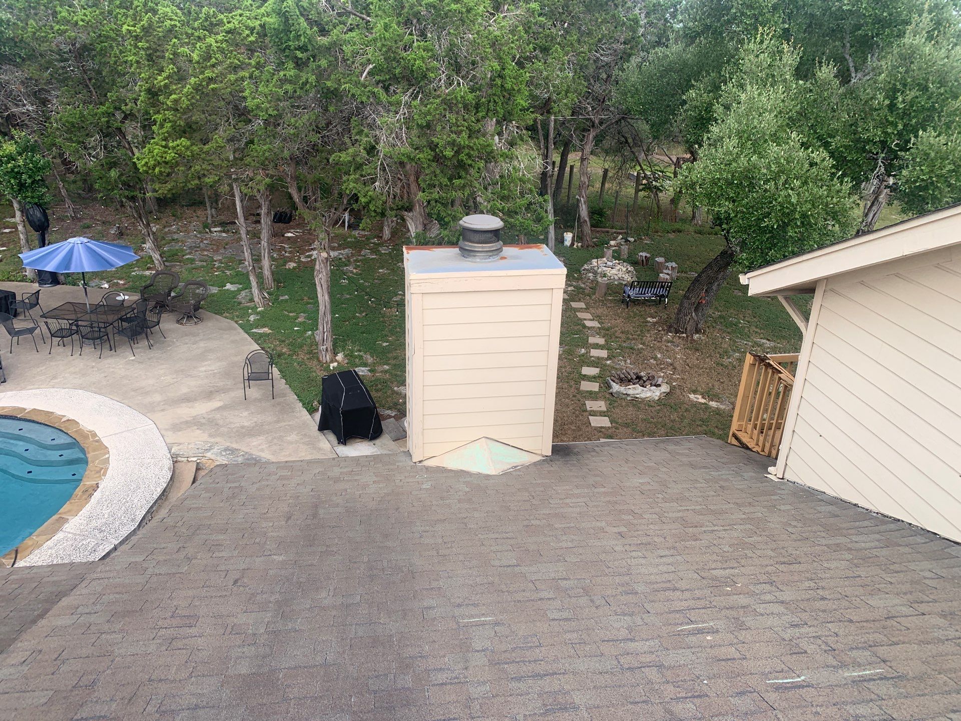 Leander Hail Damage Restoration and Architectural Shingle Roof Replacement by Caliber Restoration LLC