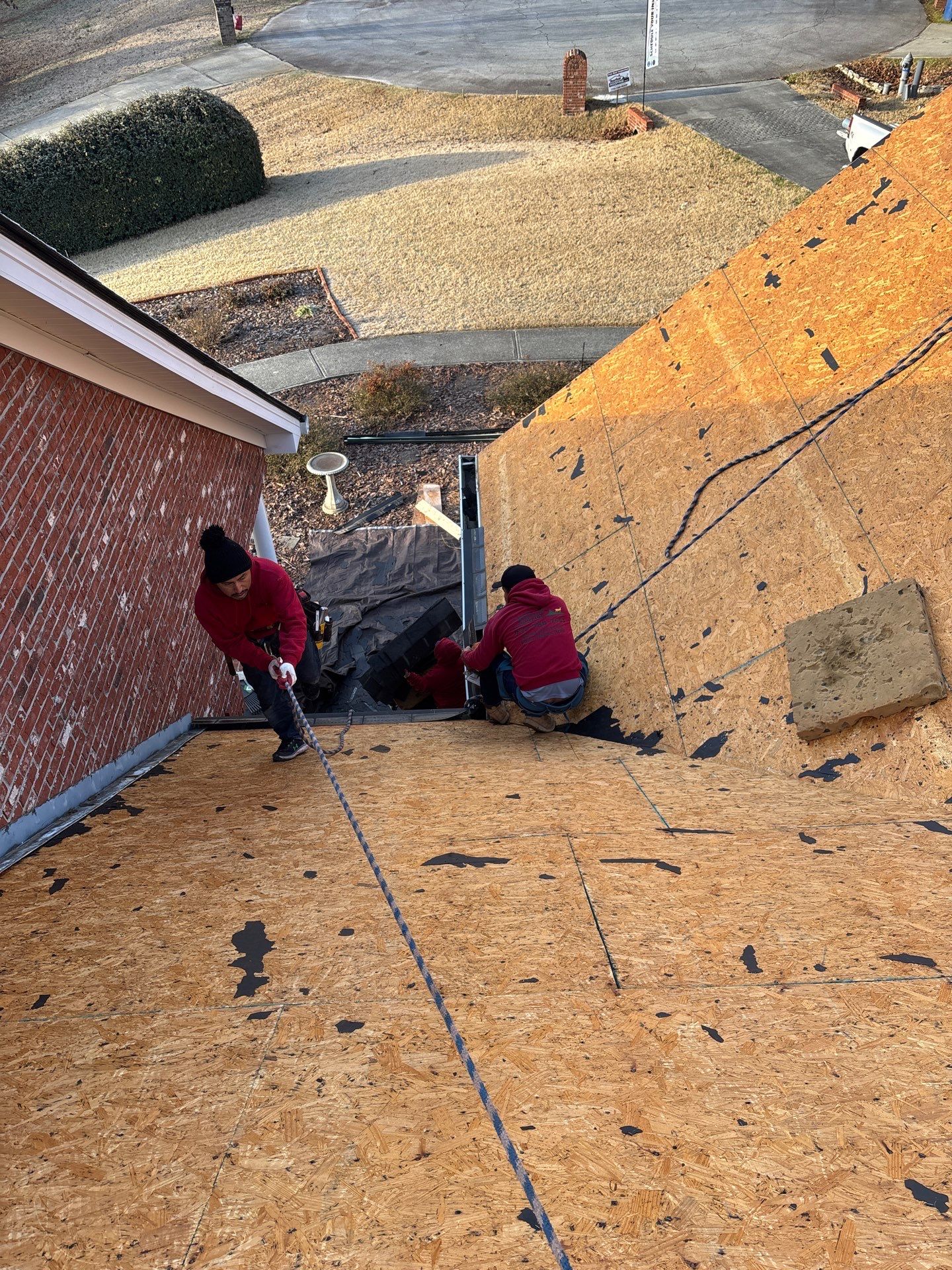 Roof replacement by Deerfield Roofing LLC