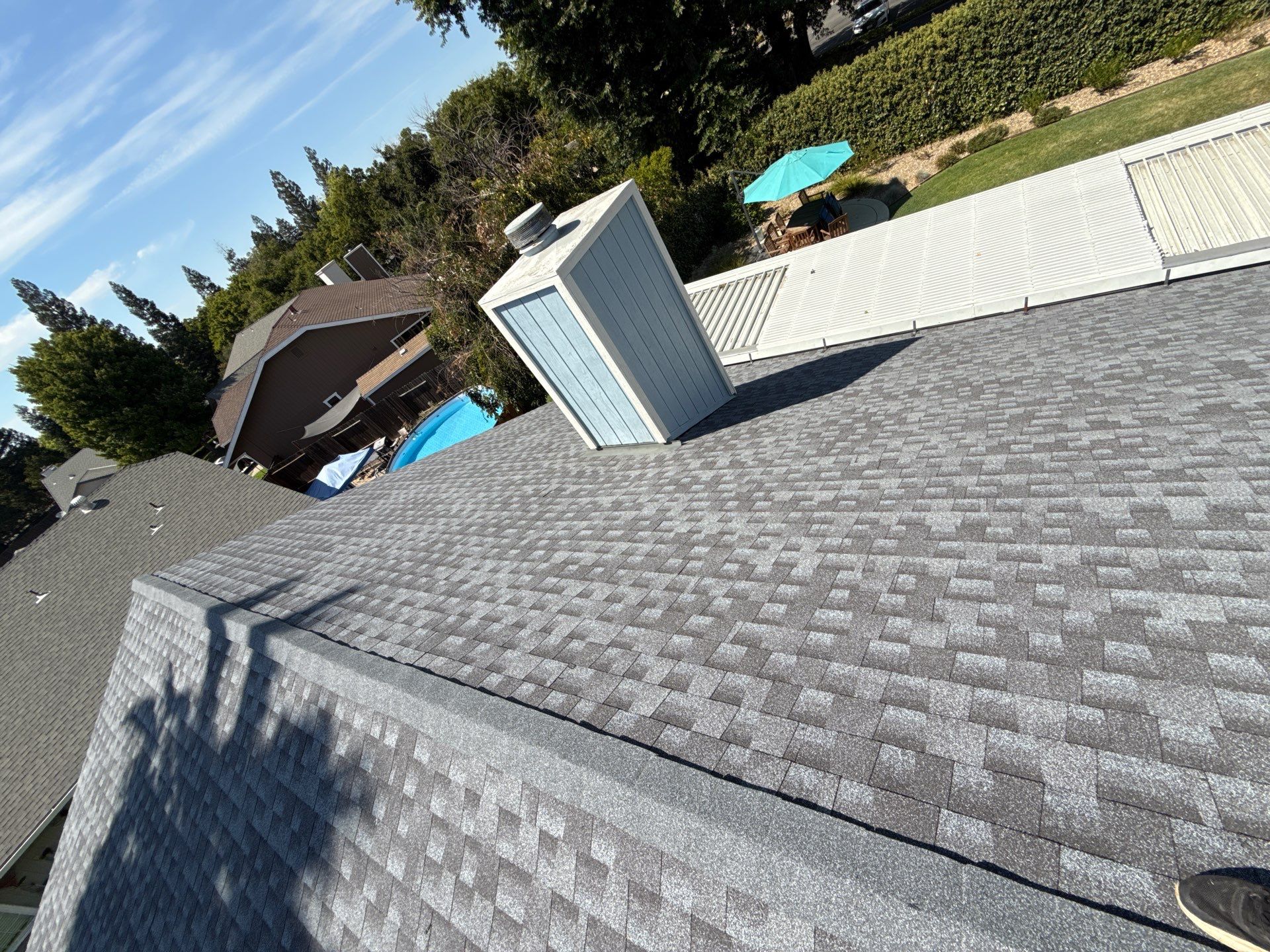 Residential Reroof using GAF HDZ RS by Nextop Roofing