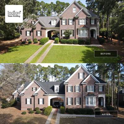 Residential Roofing Installation using Owens Corning Duration Williamsbur Gray