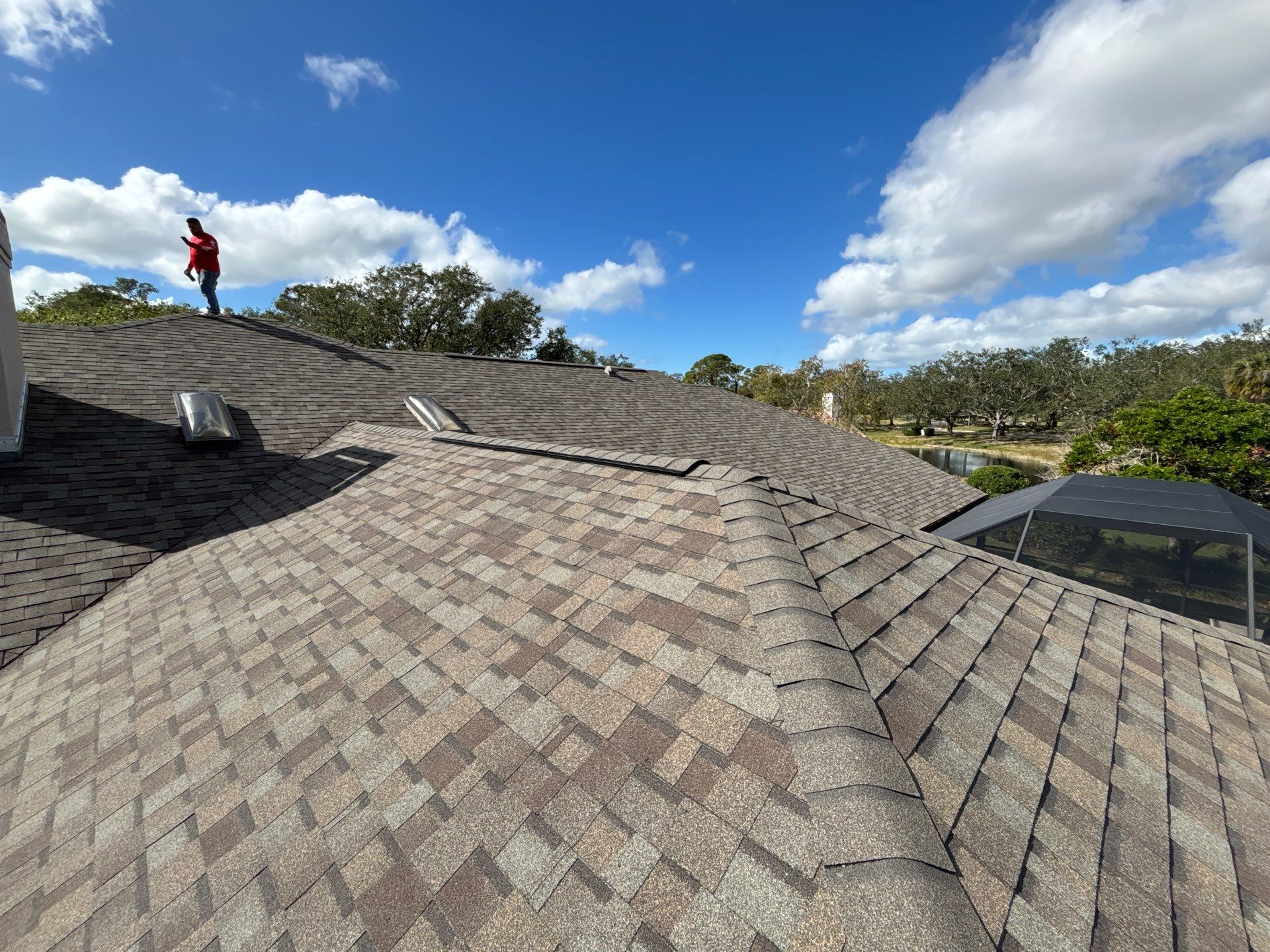 Project in Sarasota by Duque Roofing