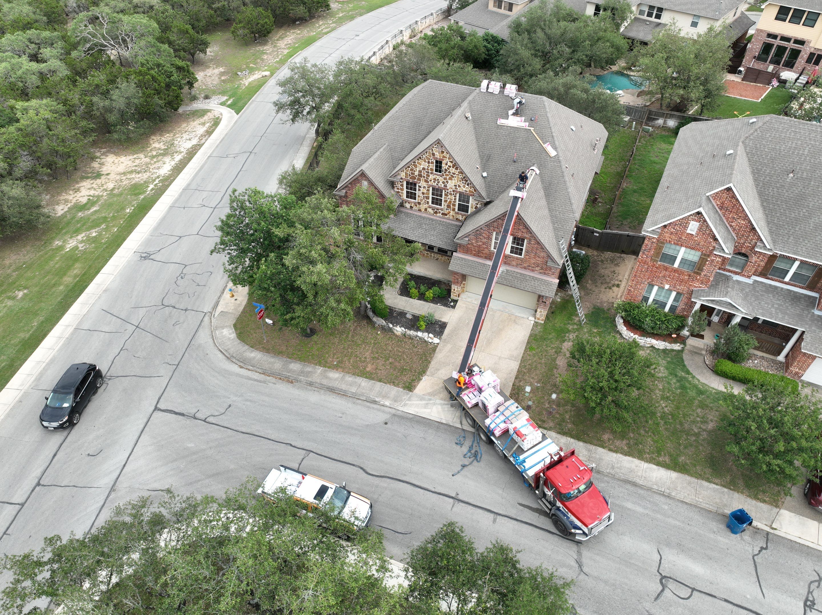 Residential Roof Replacement using Owens Corning 30 year Architectural Shingles by Premier Roofing and Contracting