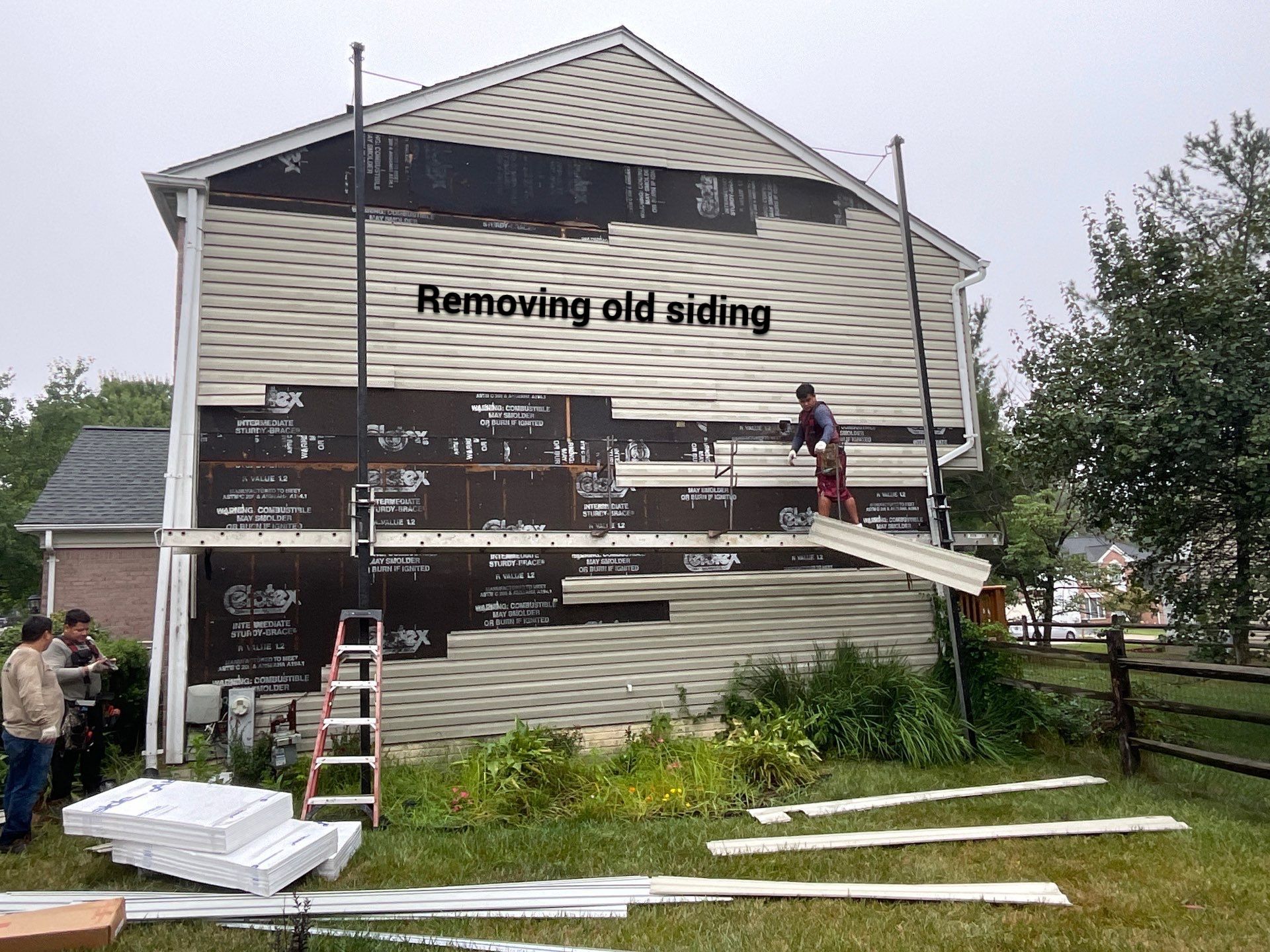 New siding    by Alpha Design Services